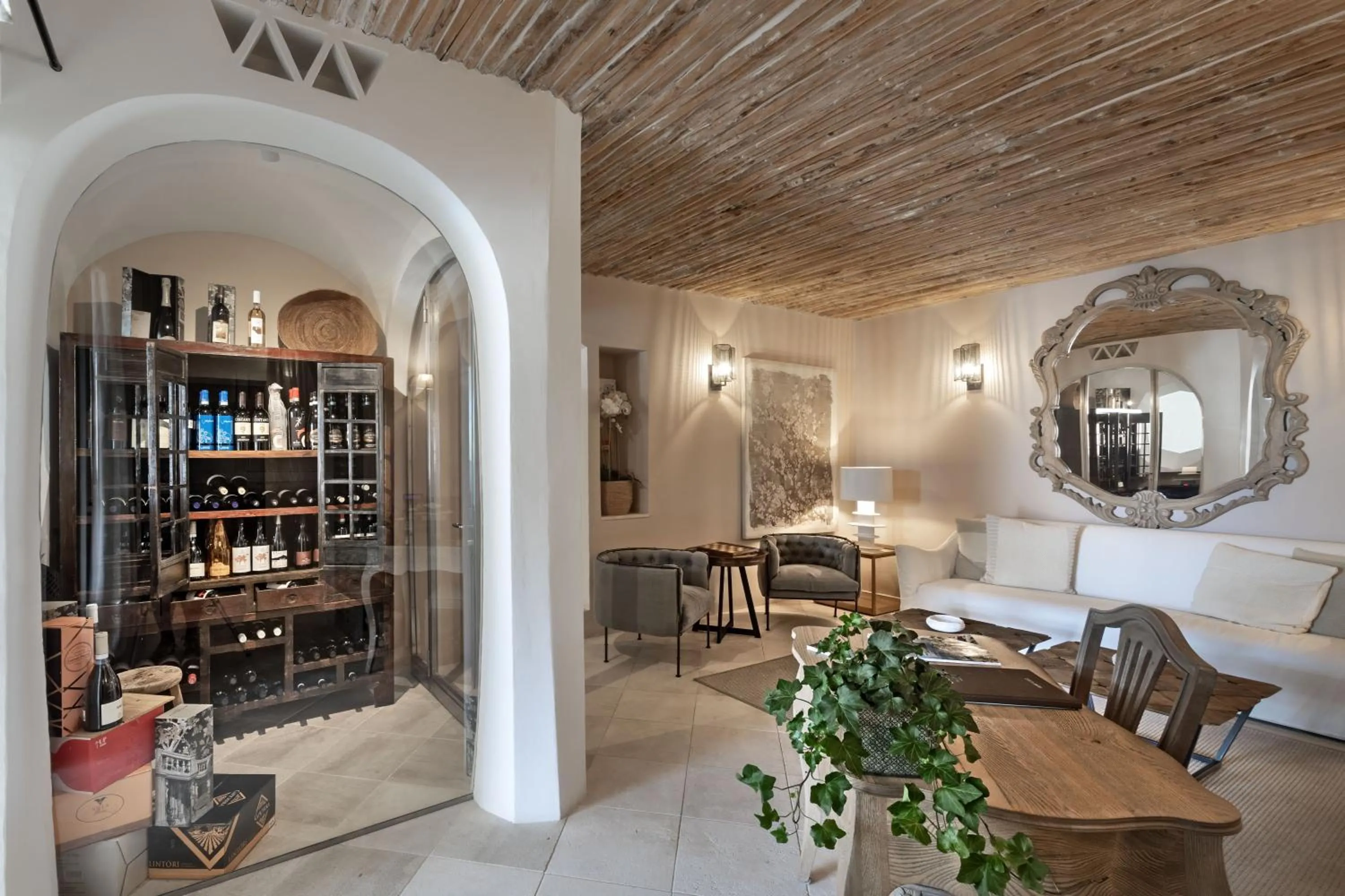 Lobby or reception in Relais Villa Carola