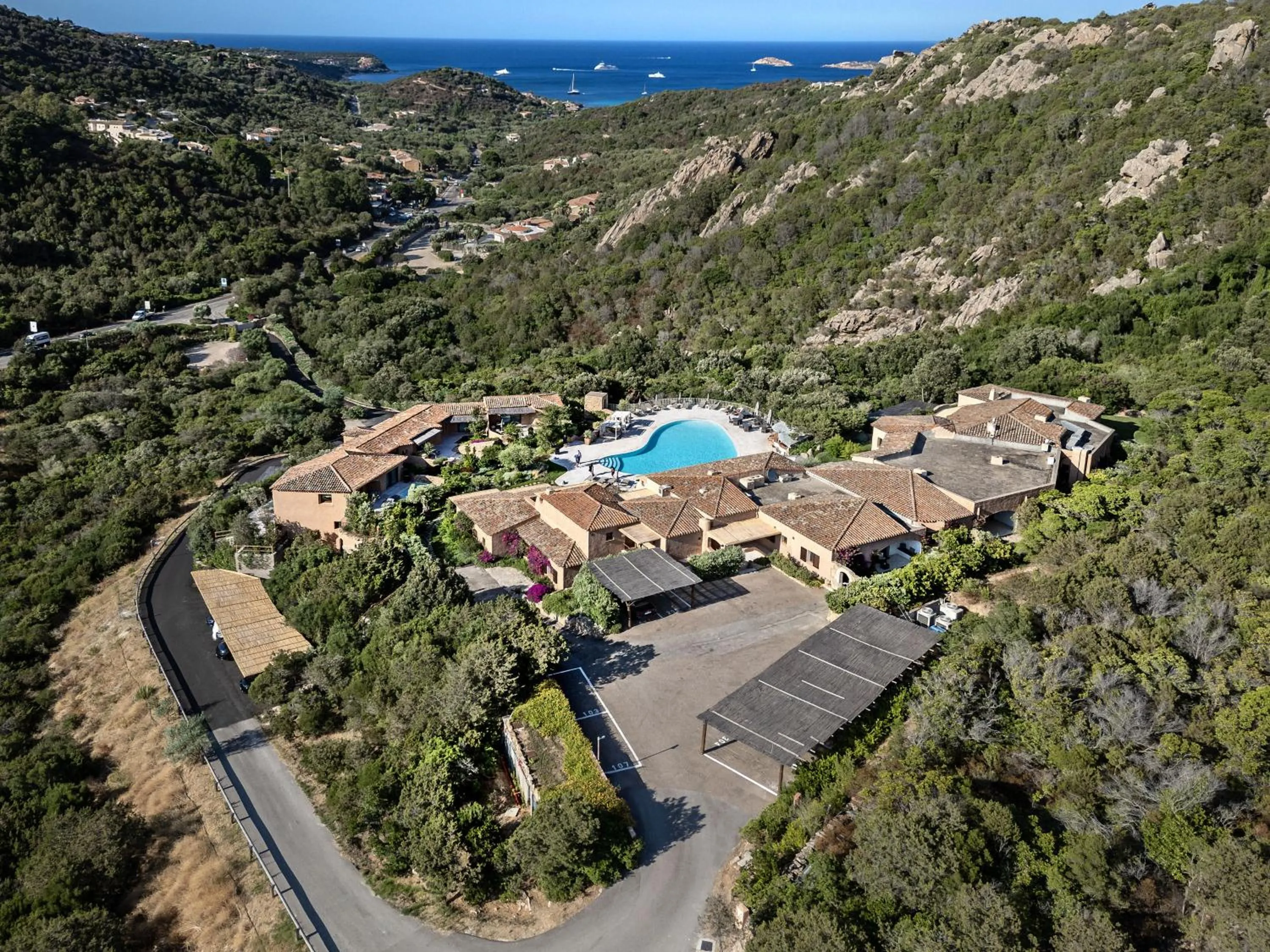 Natural landscape in Relais Villa Carola