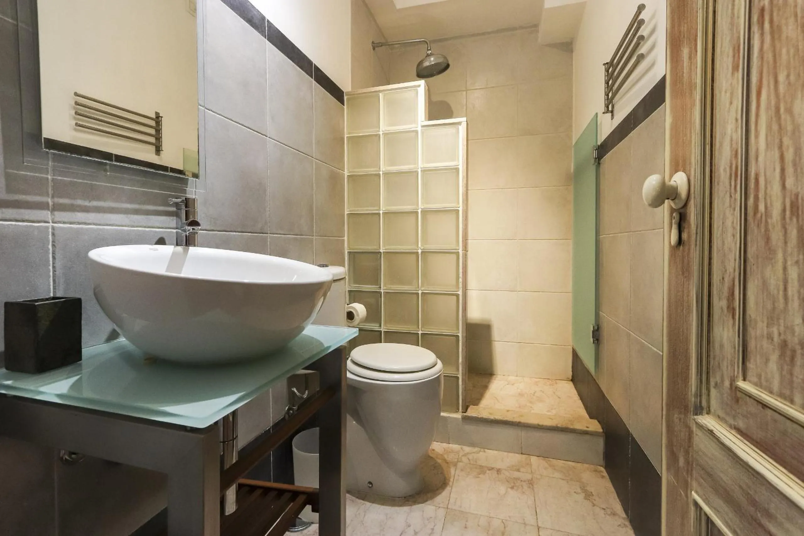 Bathroom in Grand Parliament Duplex by Homing