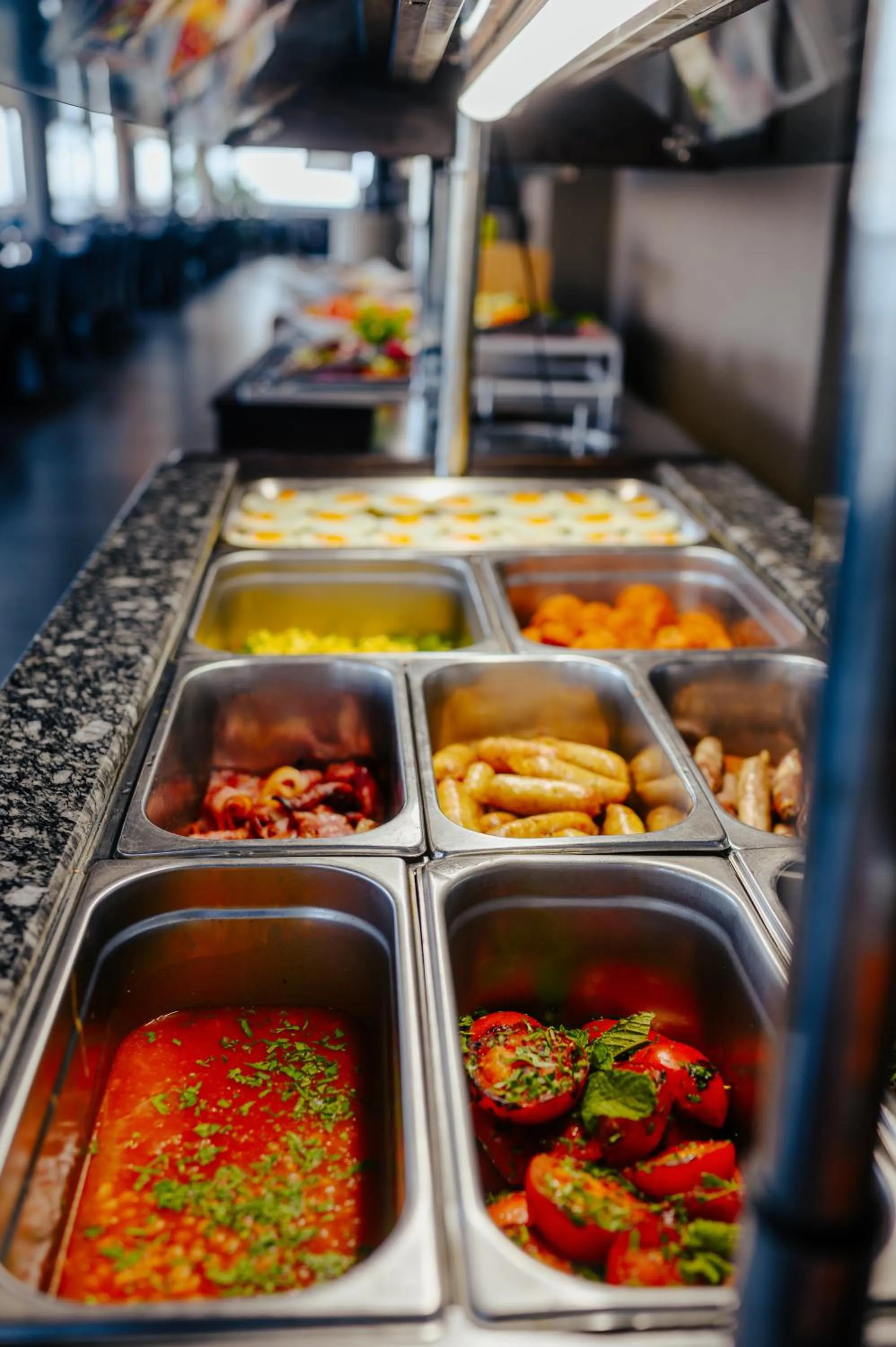 Breakfast in Gillieru Harbour Hotel