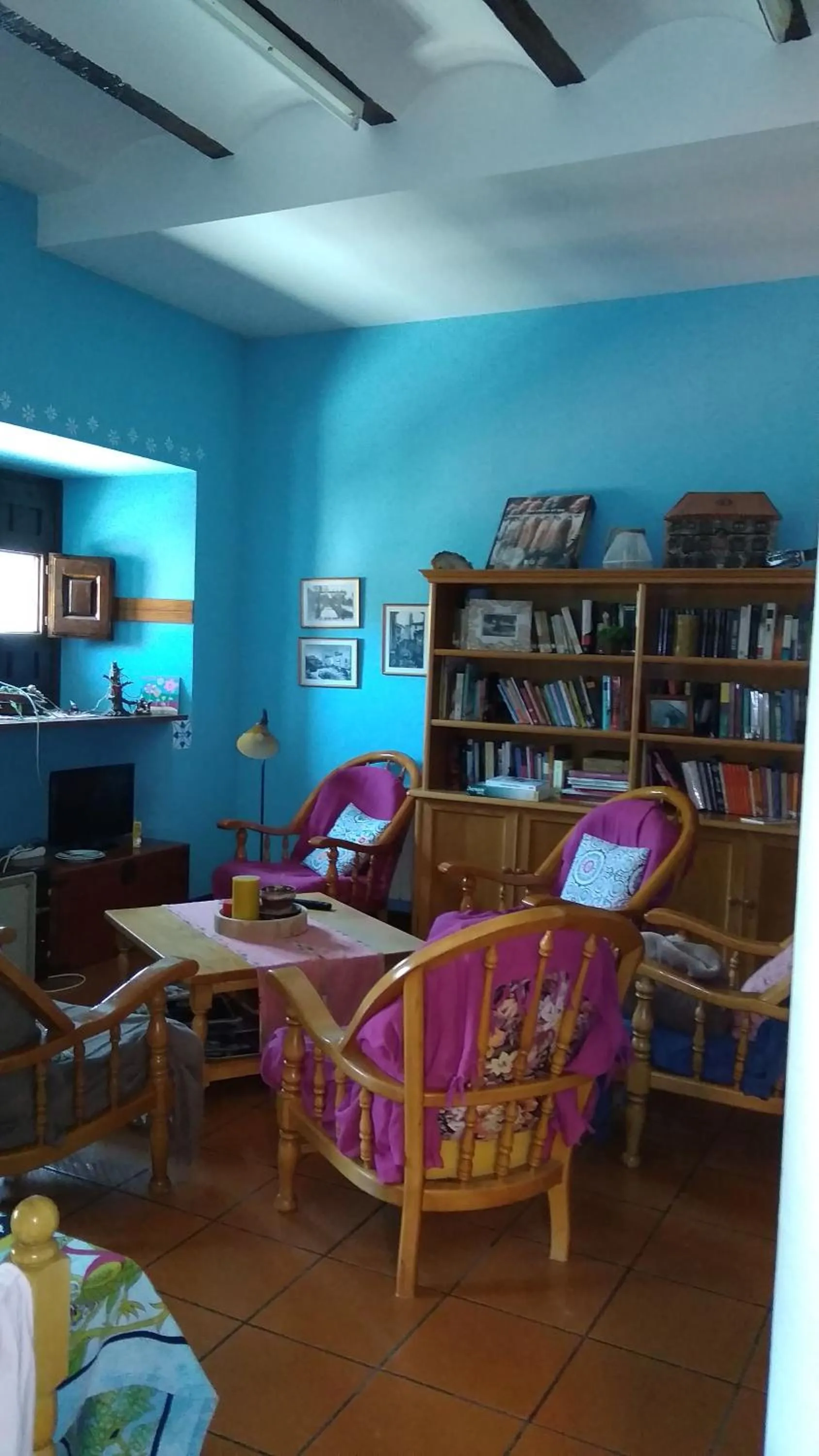 Communal lounge/ TV room in Las Huellas de Cameros