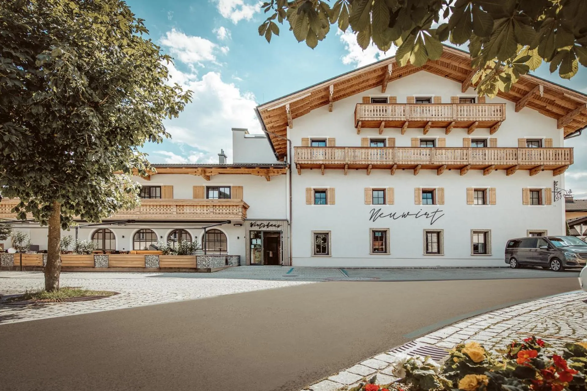 Property building in NEUWIRT - Boutiquehotel & Wirtshaus