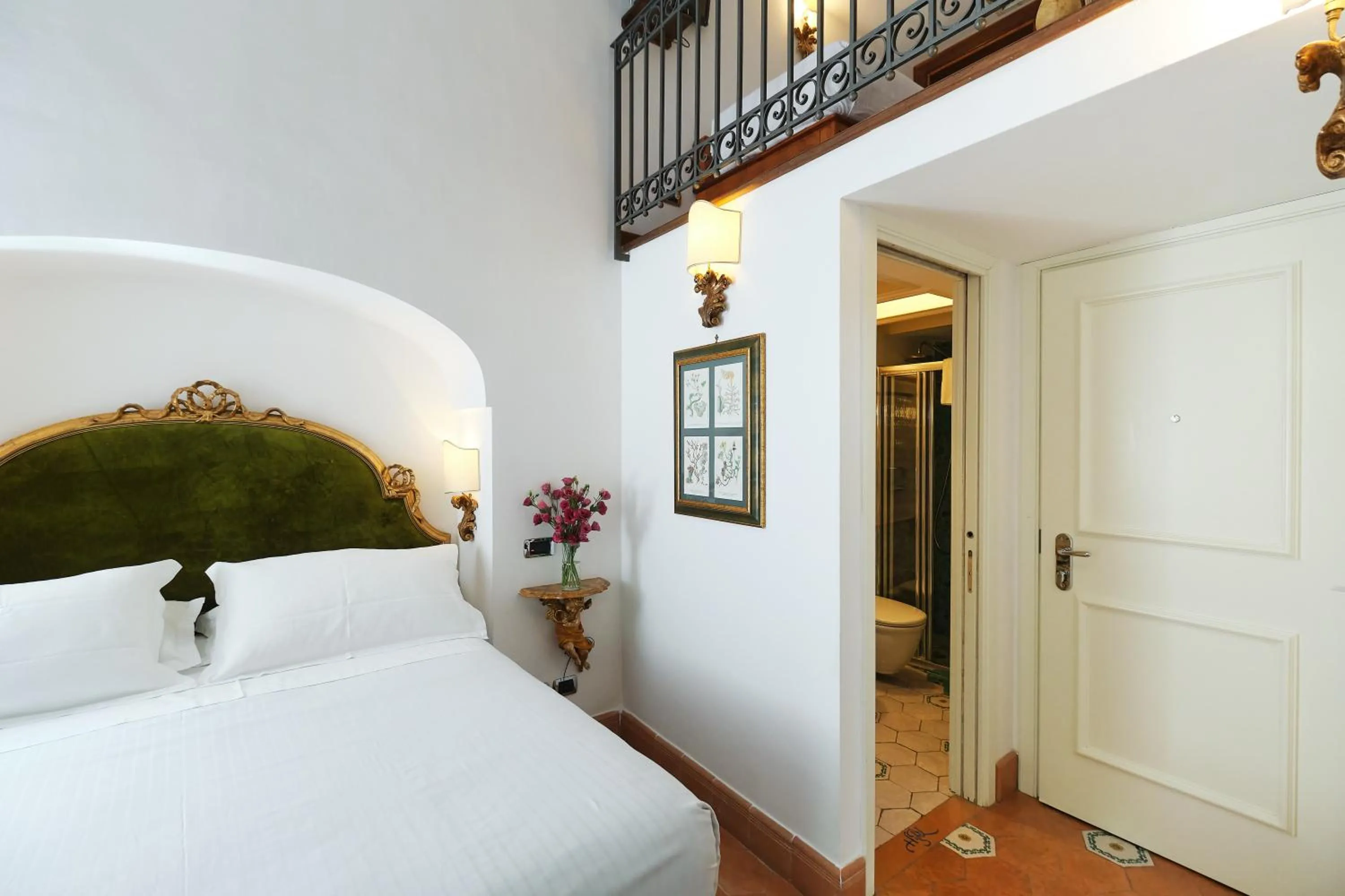 Bedroom, Bed in Hotel Botanico San Lazzaro