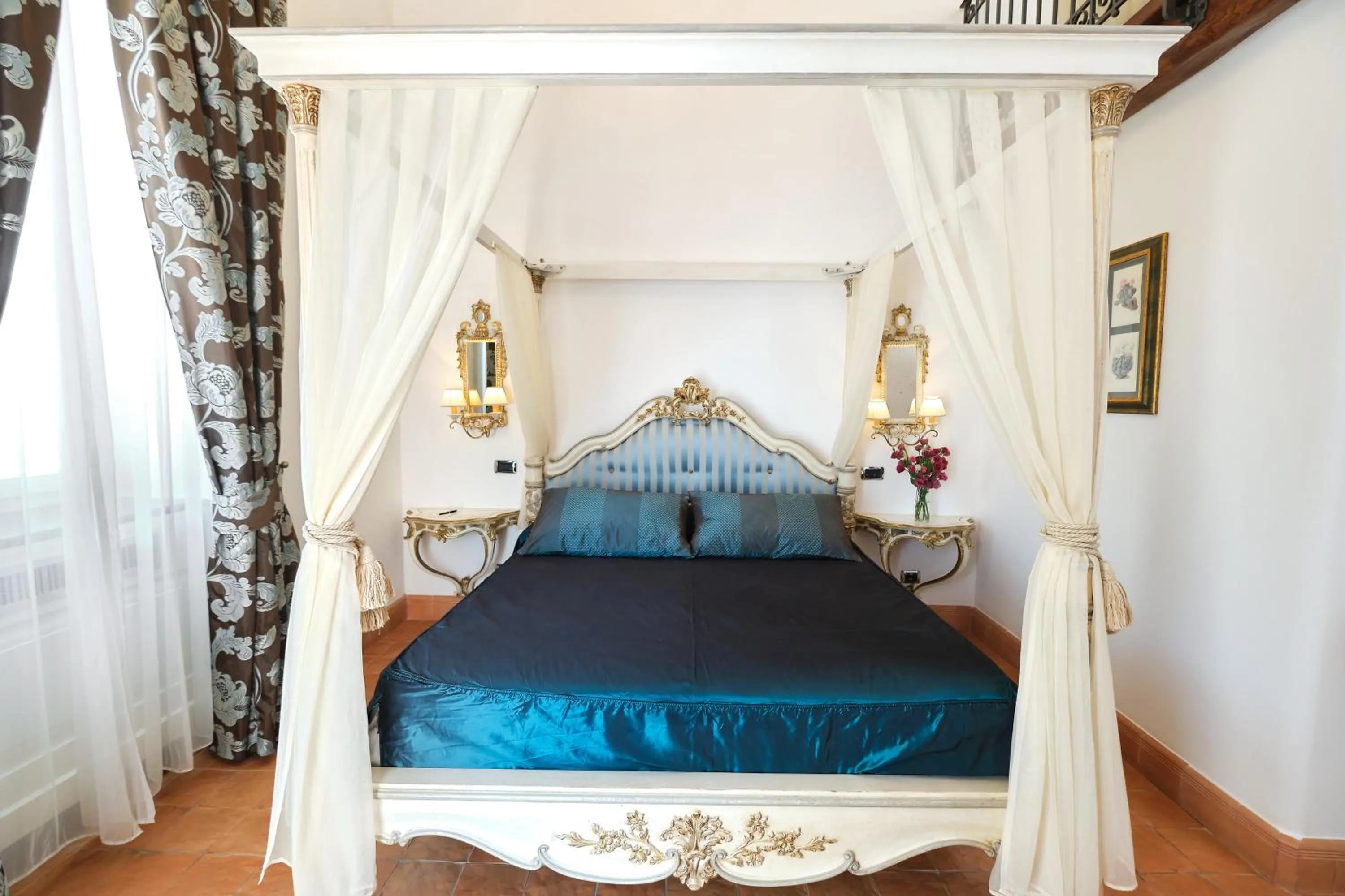 Bedroom, Bed in Hotel Botanico San Lazzaro