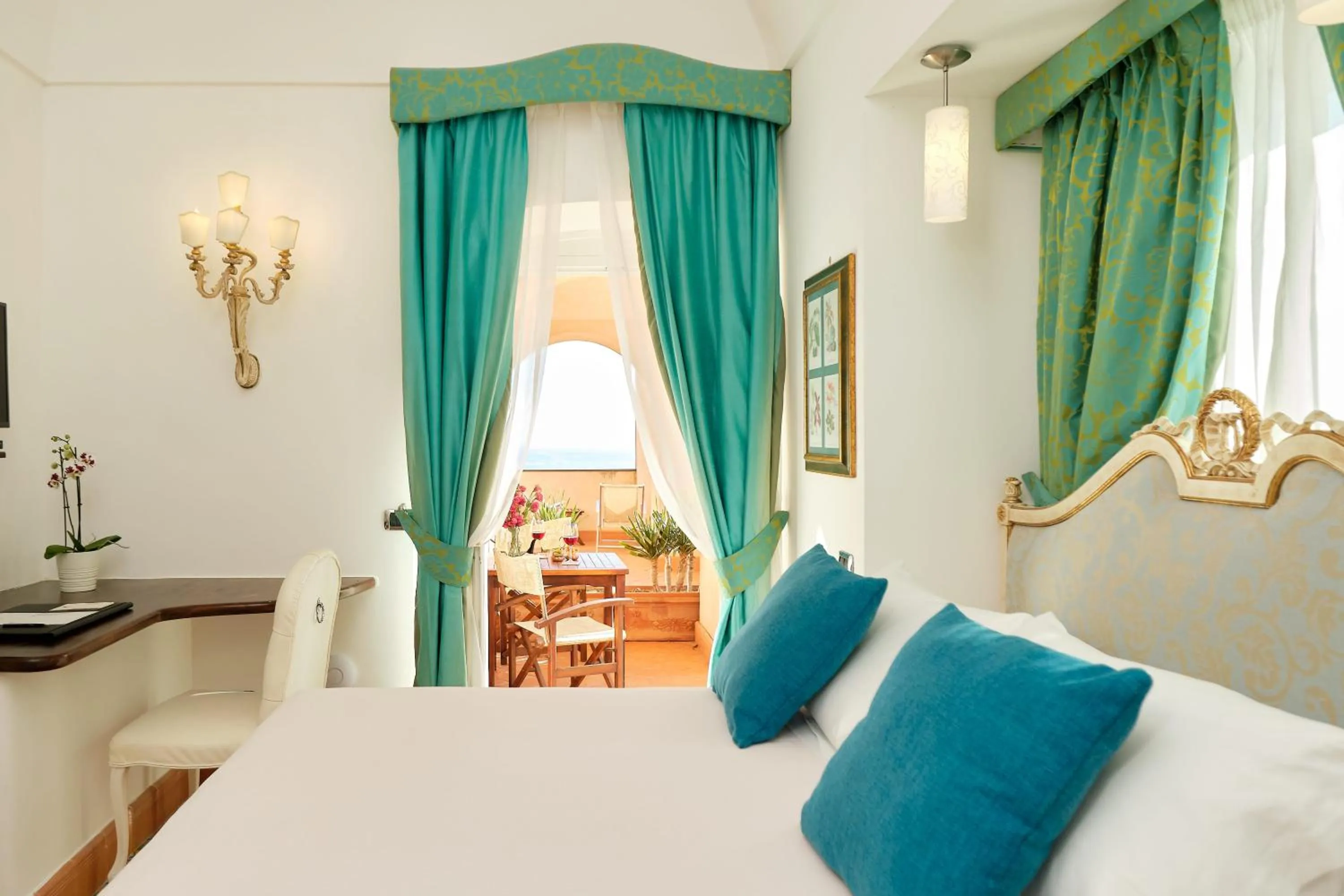 Bedroom, Bed in Hotel Botanico San Lazzaro