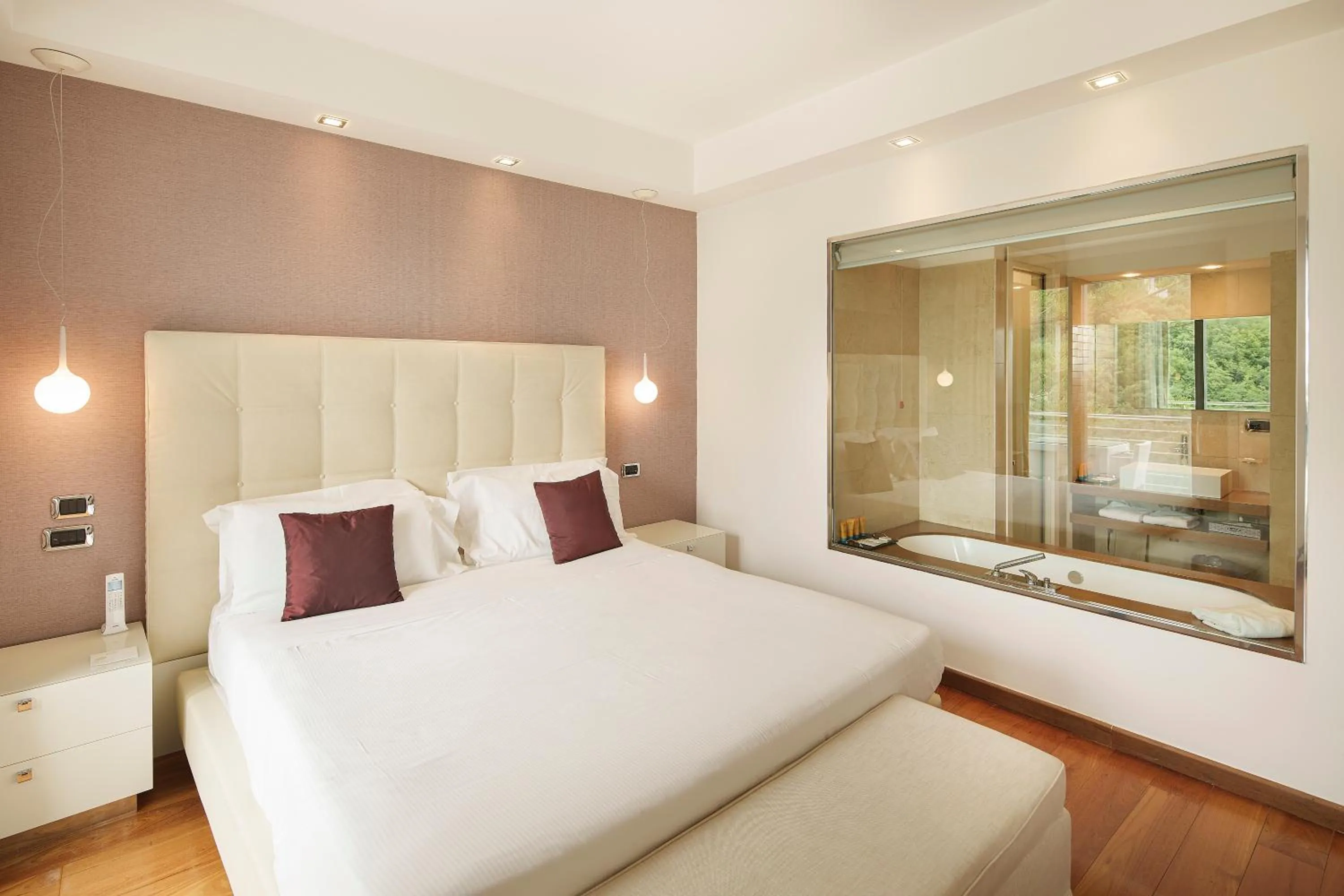 Bed in Relais Paradiso