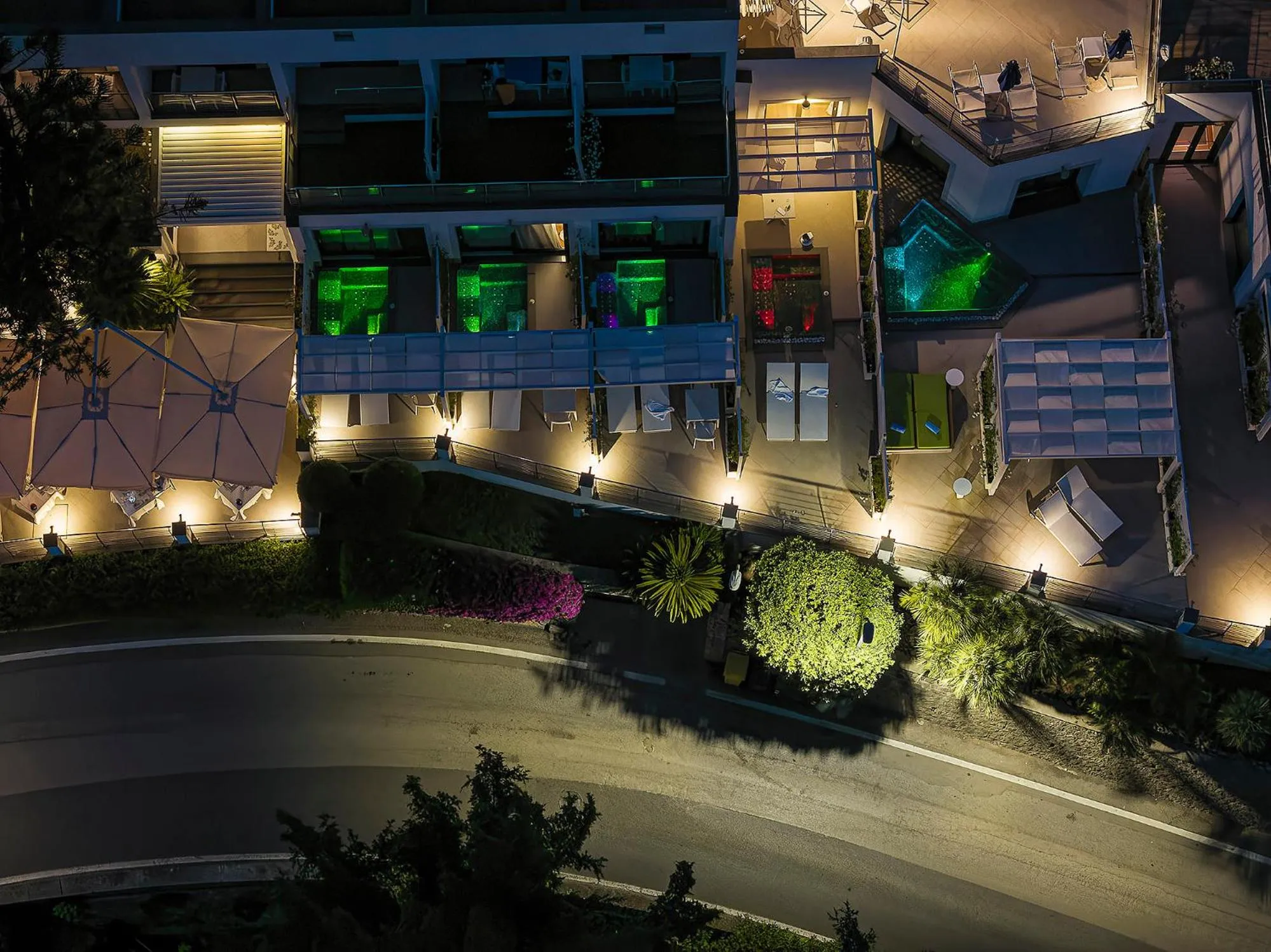 Bird's eye view in Relais Paradiso