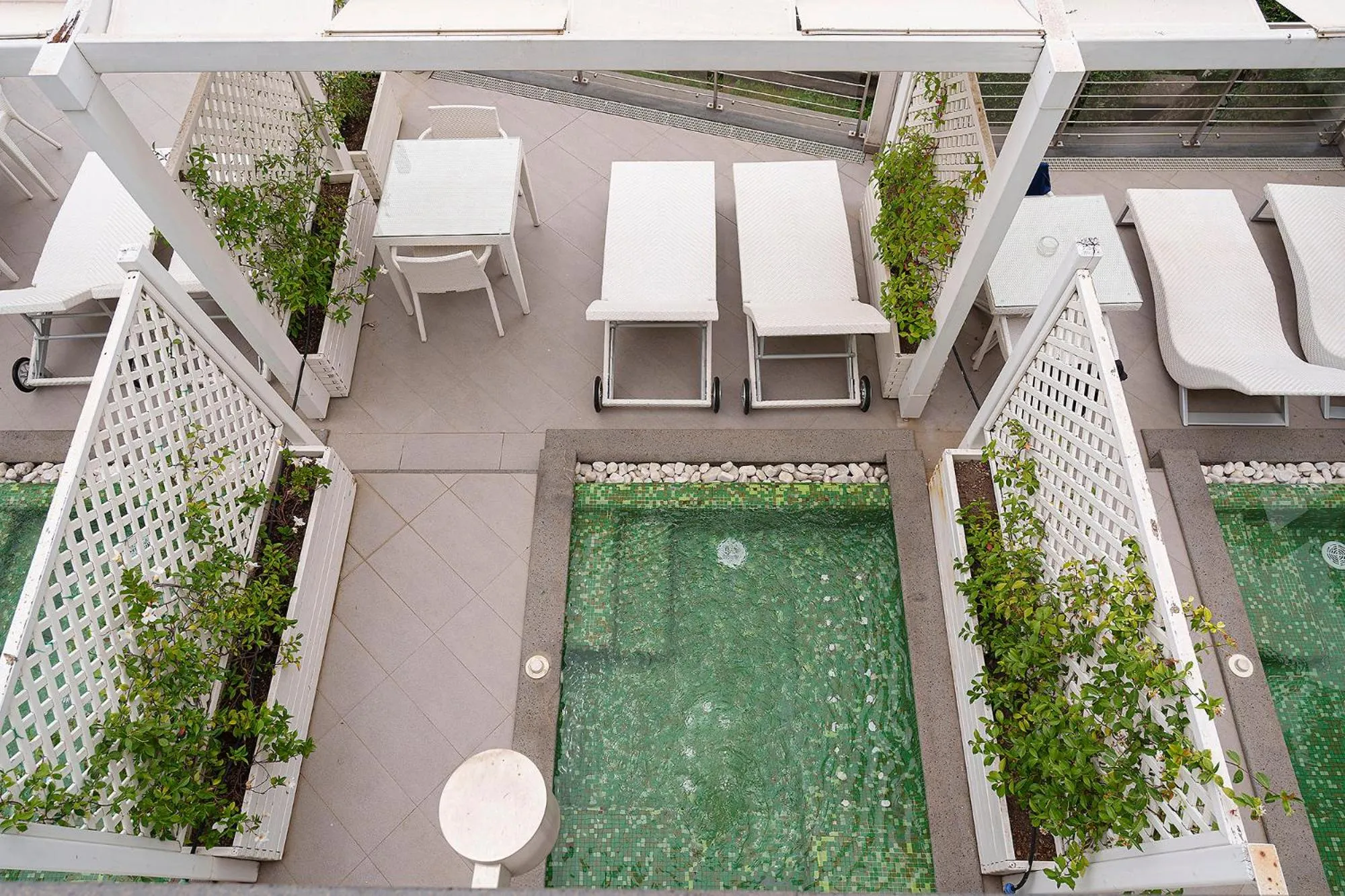 Bird's eye view in Relais Paradiso