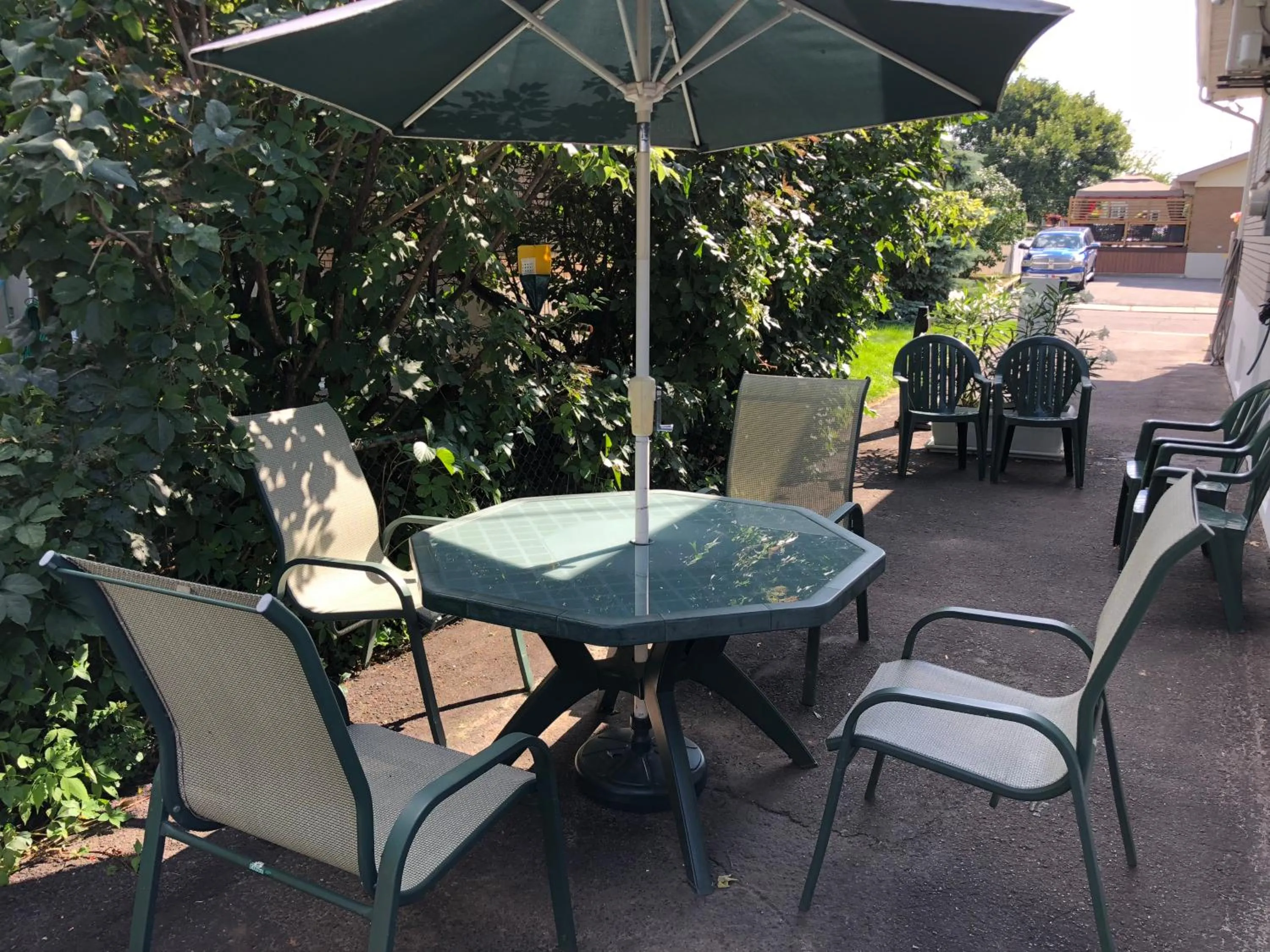 Patio in Martine & Michel