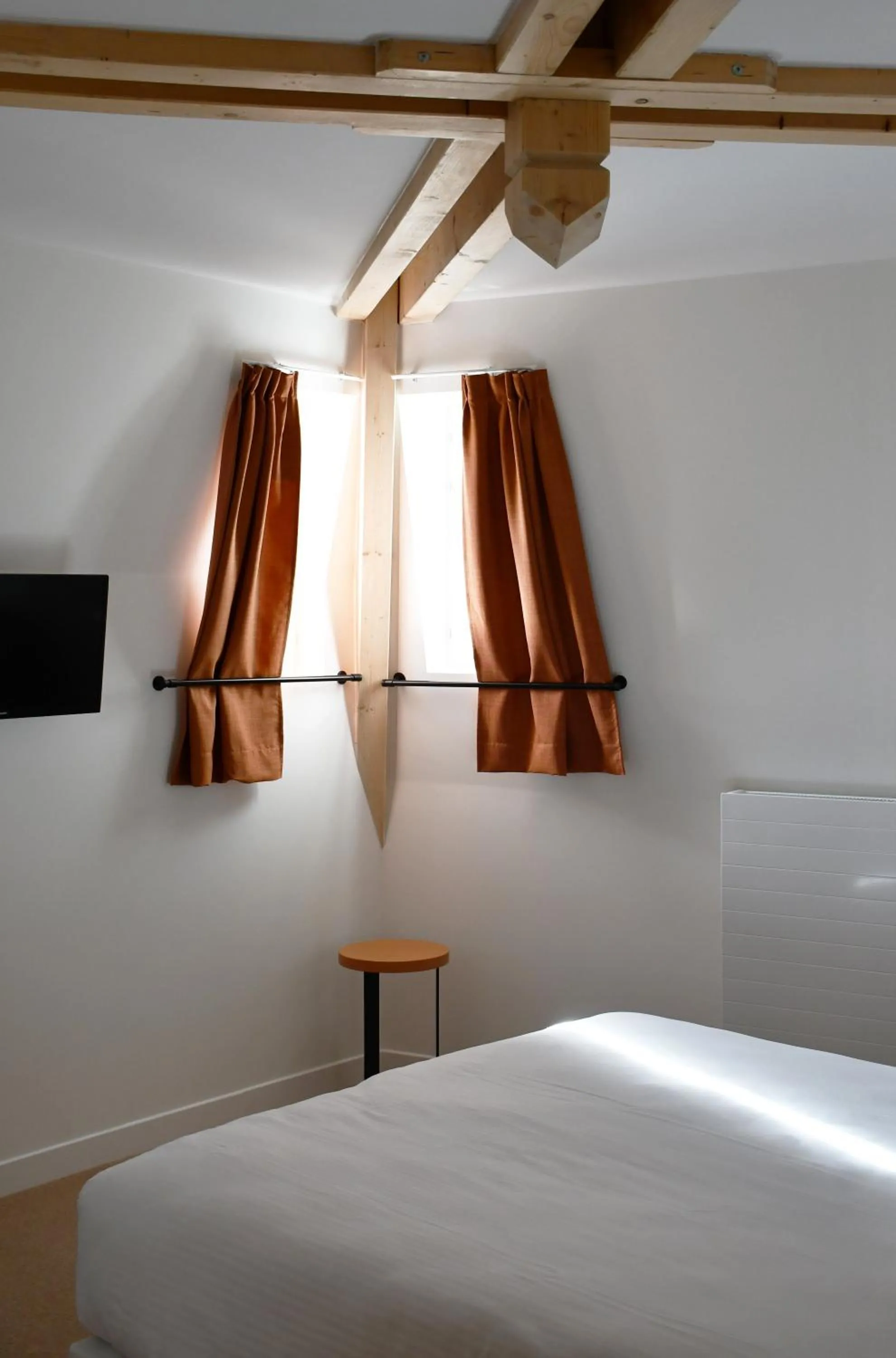 Bed in Hotel Moderne