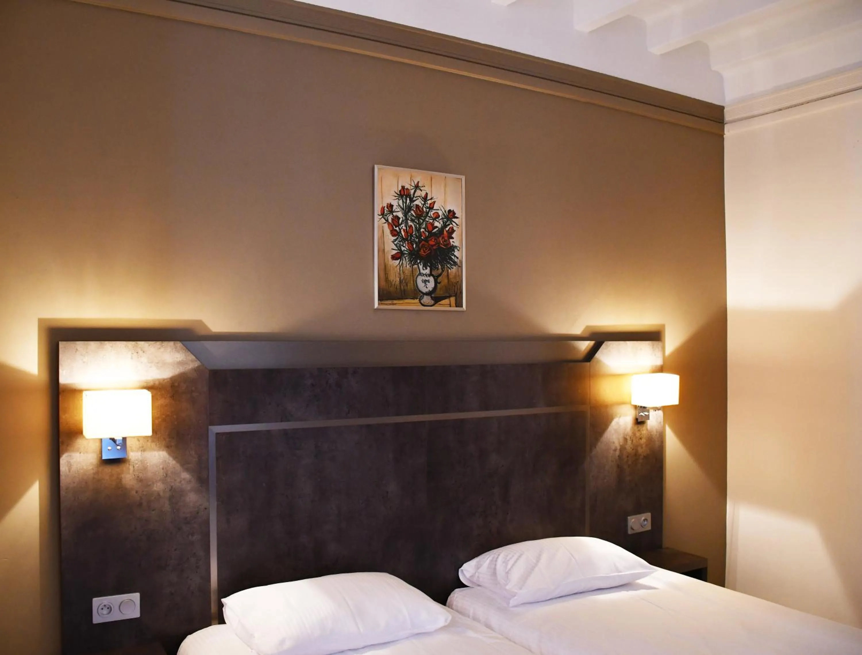 Bedroom, Bed in Hotel Moderne