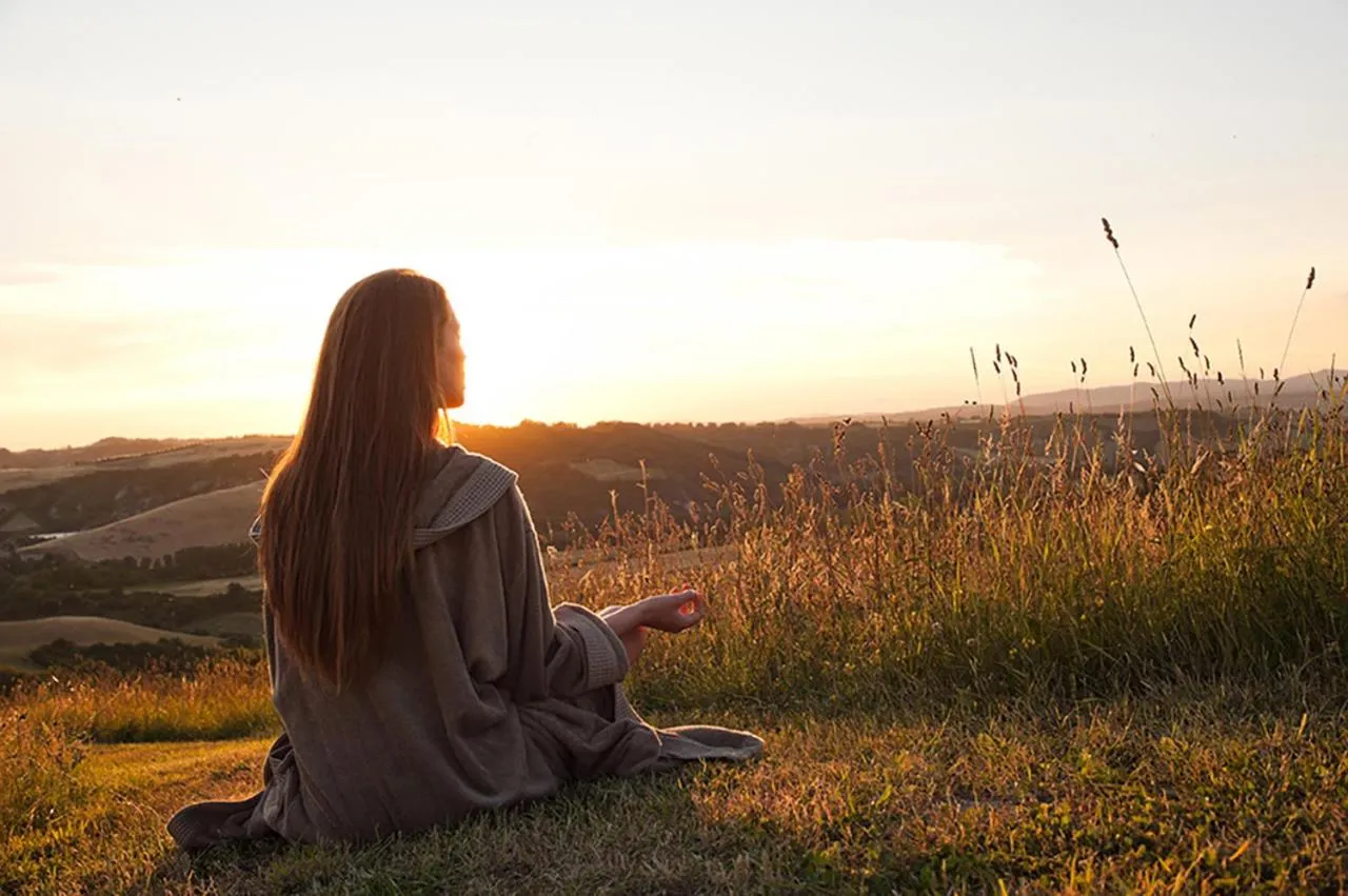 Natural landscape in San Giovanni Terme Rapolano