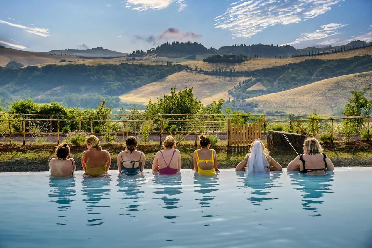 Hot Spring Bath in San Giovanni Terme Rapolano