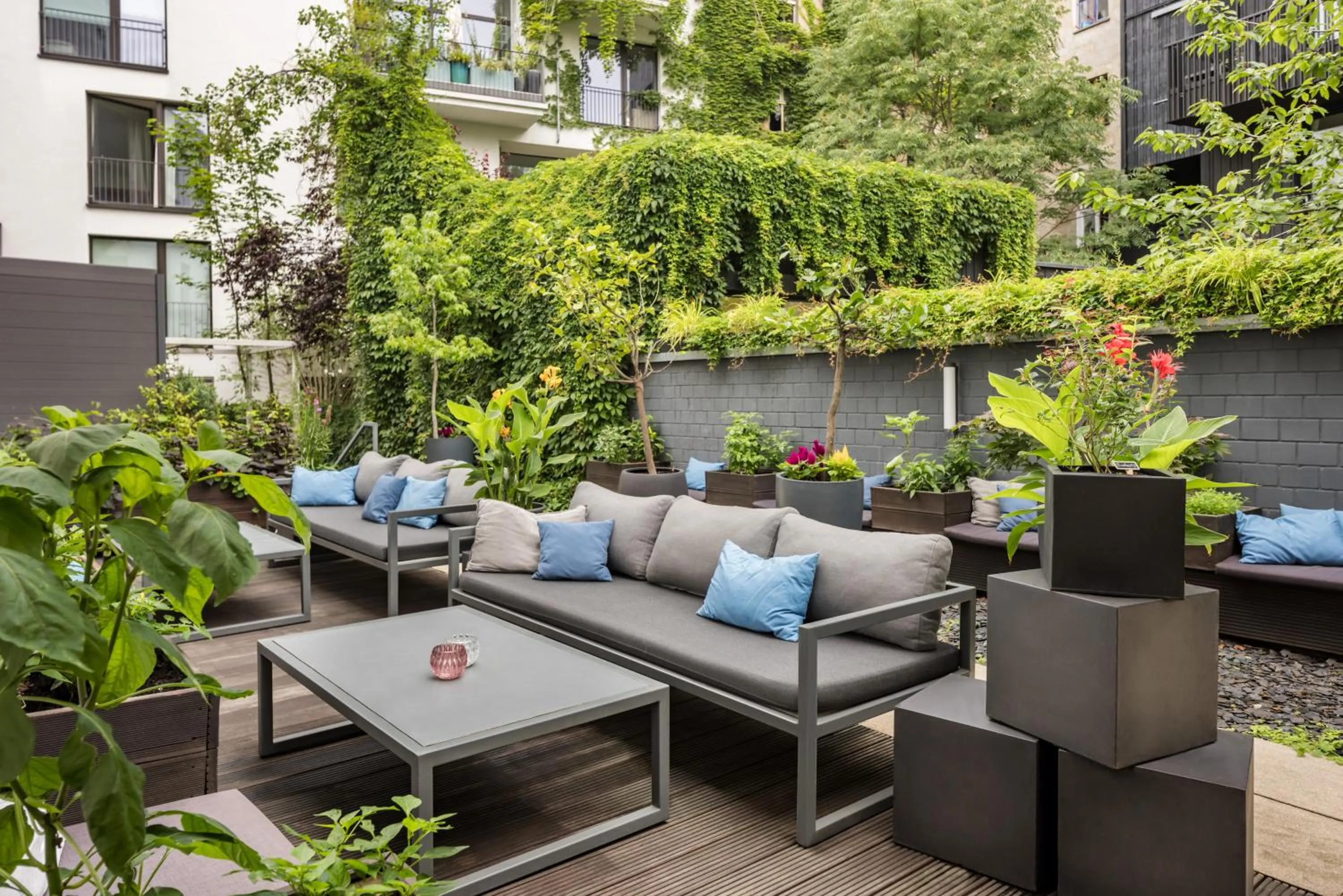 Garden in Hotel AMANO Rooms & Apartments