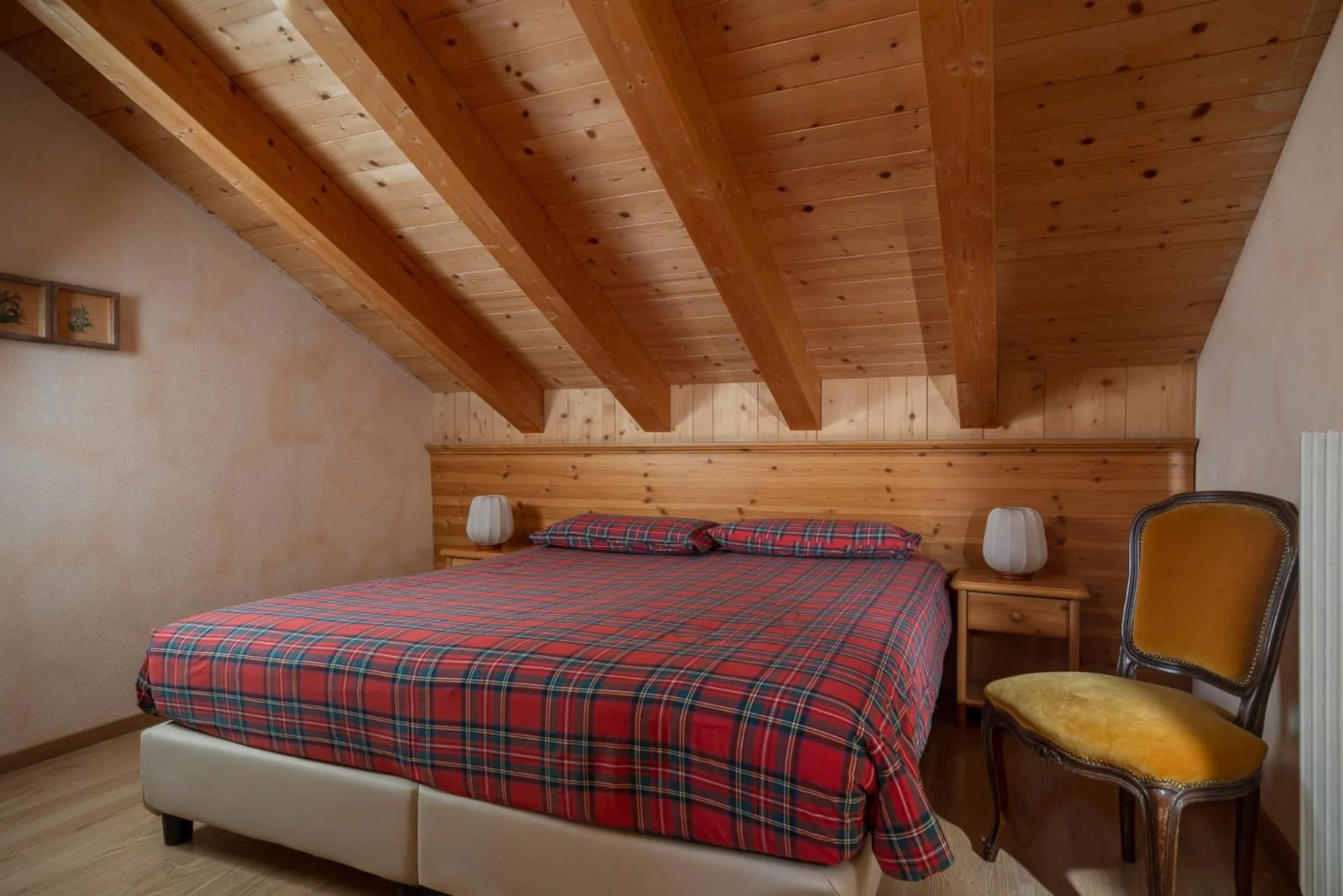 Bed in Chalet Stelle Di Neve