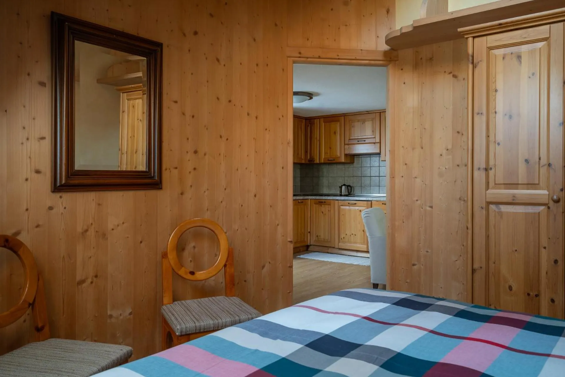 Bed in Chalet Stelle Di Neve