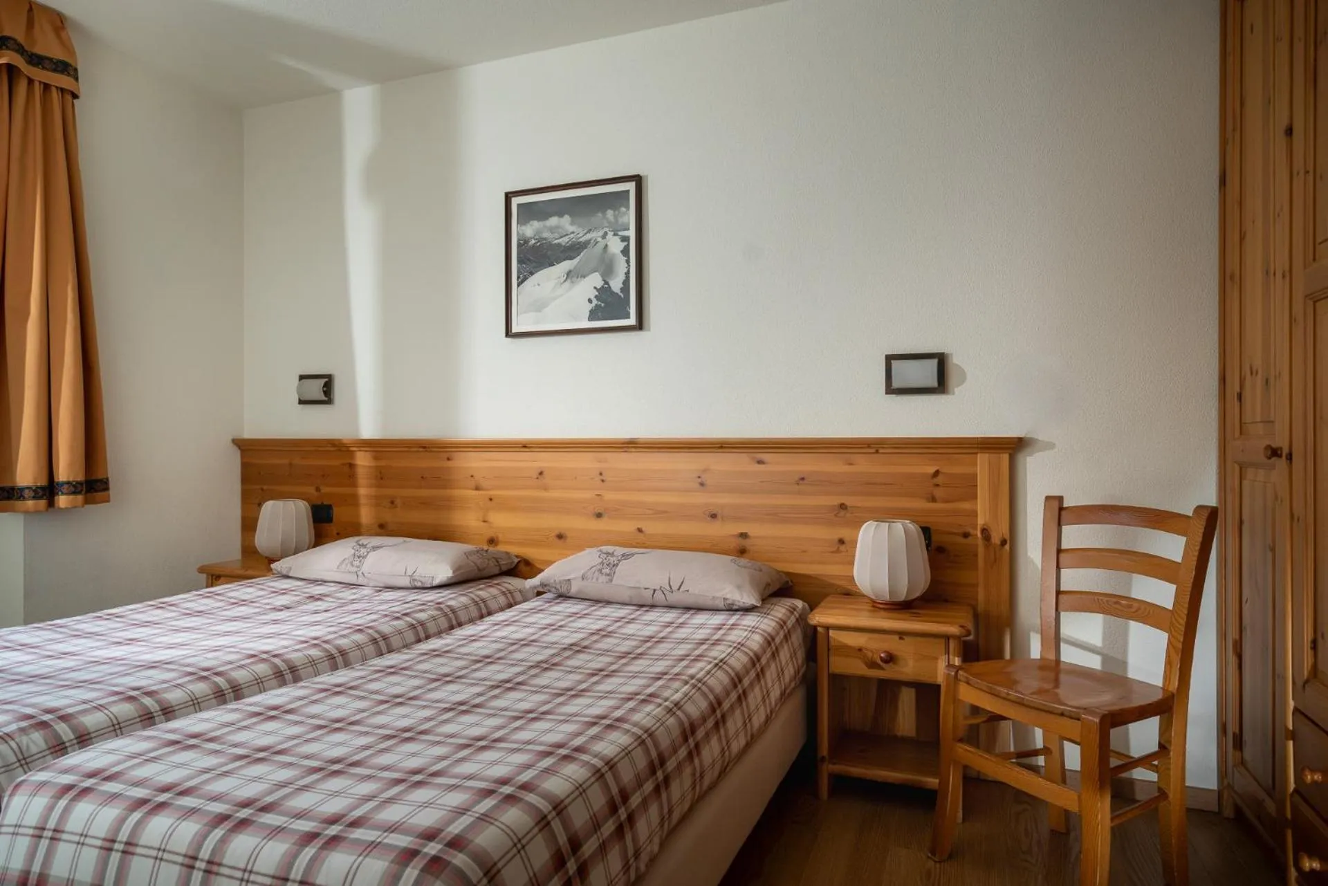 Bed in Chalet Stelle Di Neve