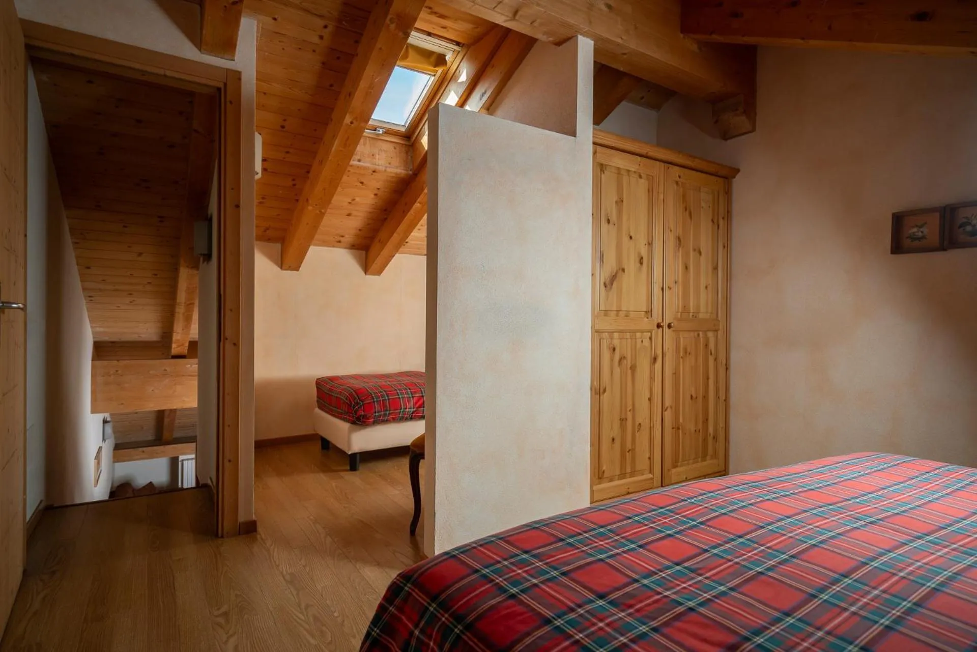 Bed in Chalet Stelle Di Neve