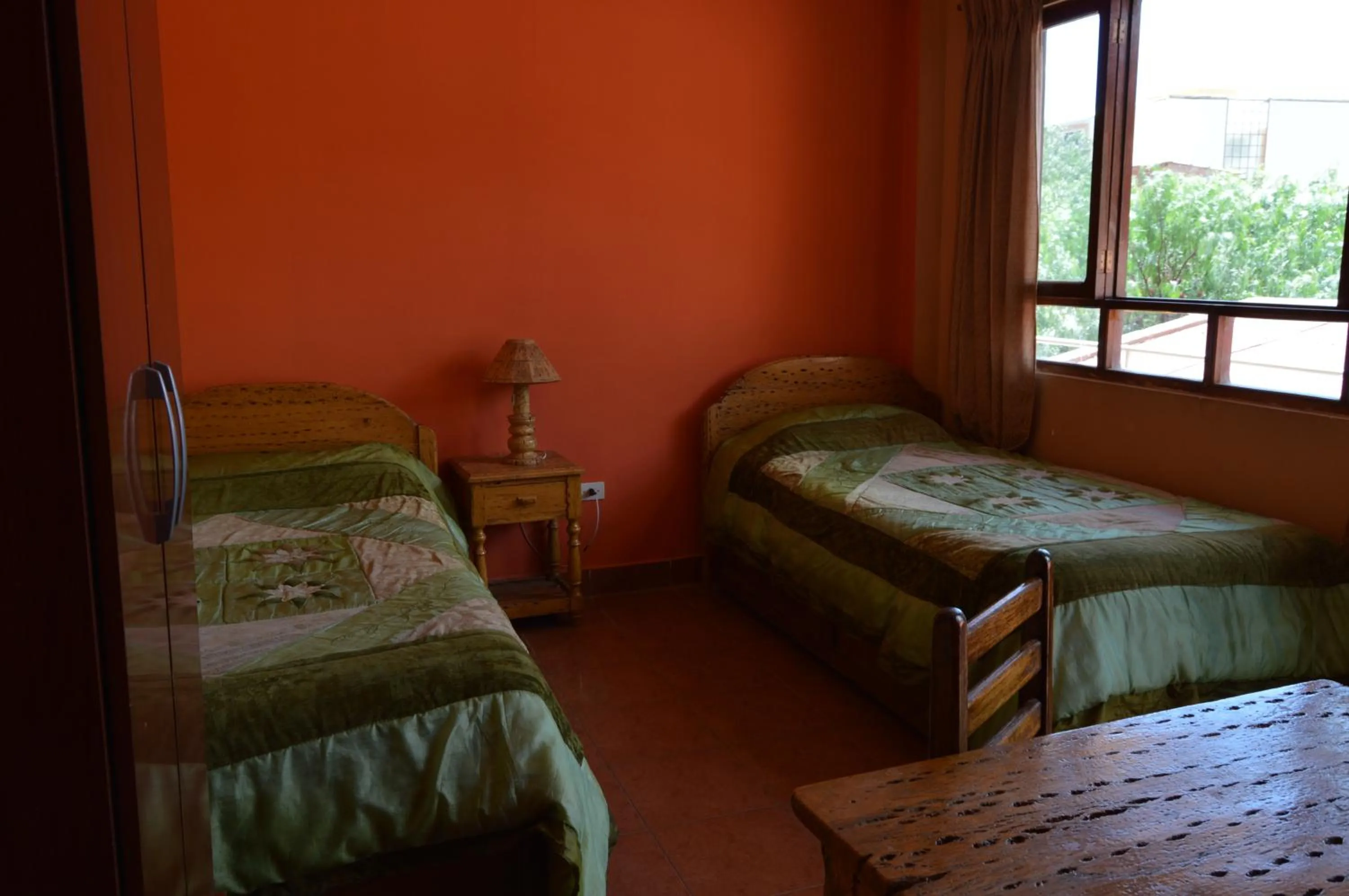Bed in Hostal Coronel Pedro Arraya
