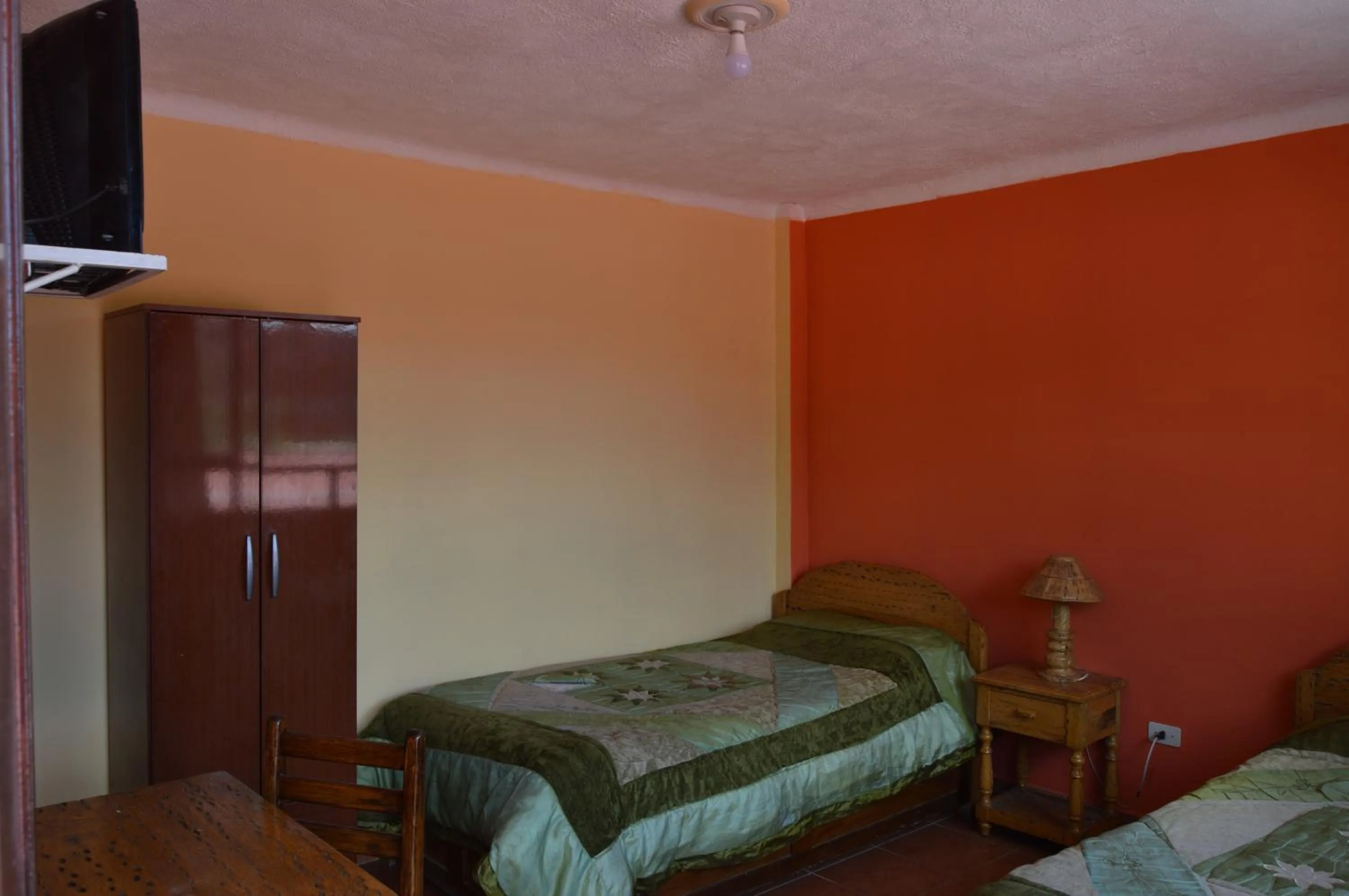 Bed in Hostal Coronel Pedro Arraya