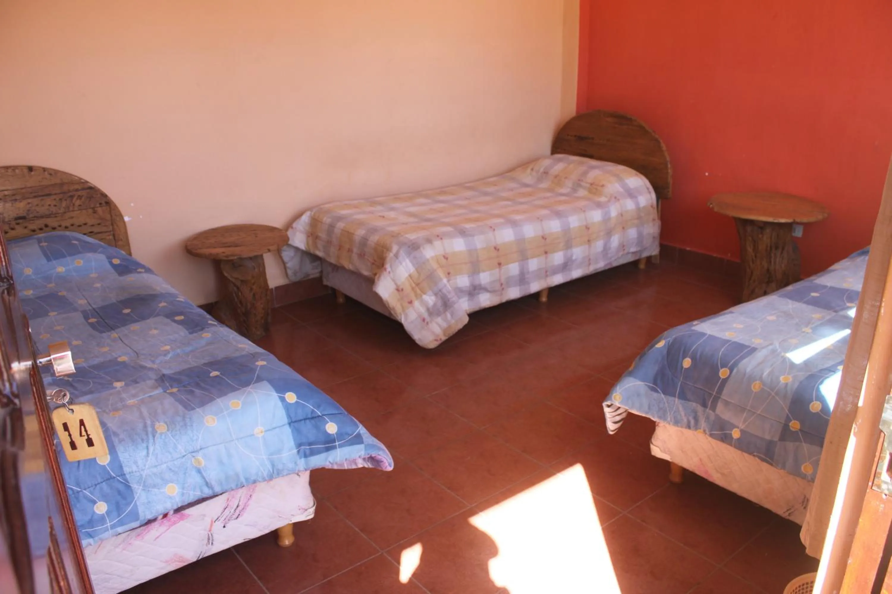 Bed in Hostal Coronel Pedro Arraya