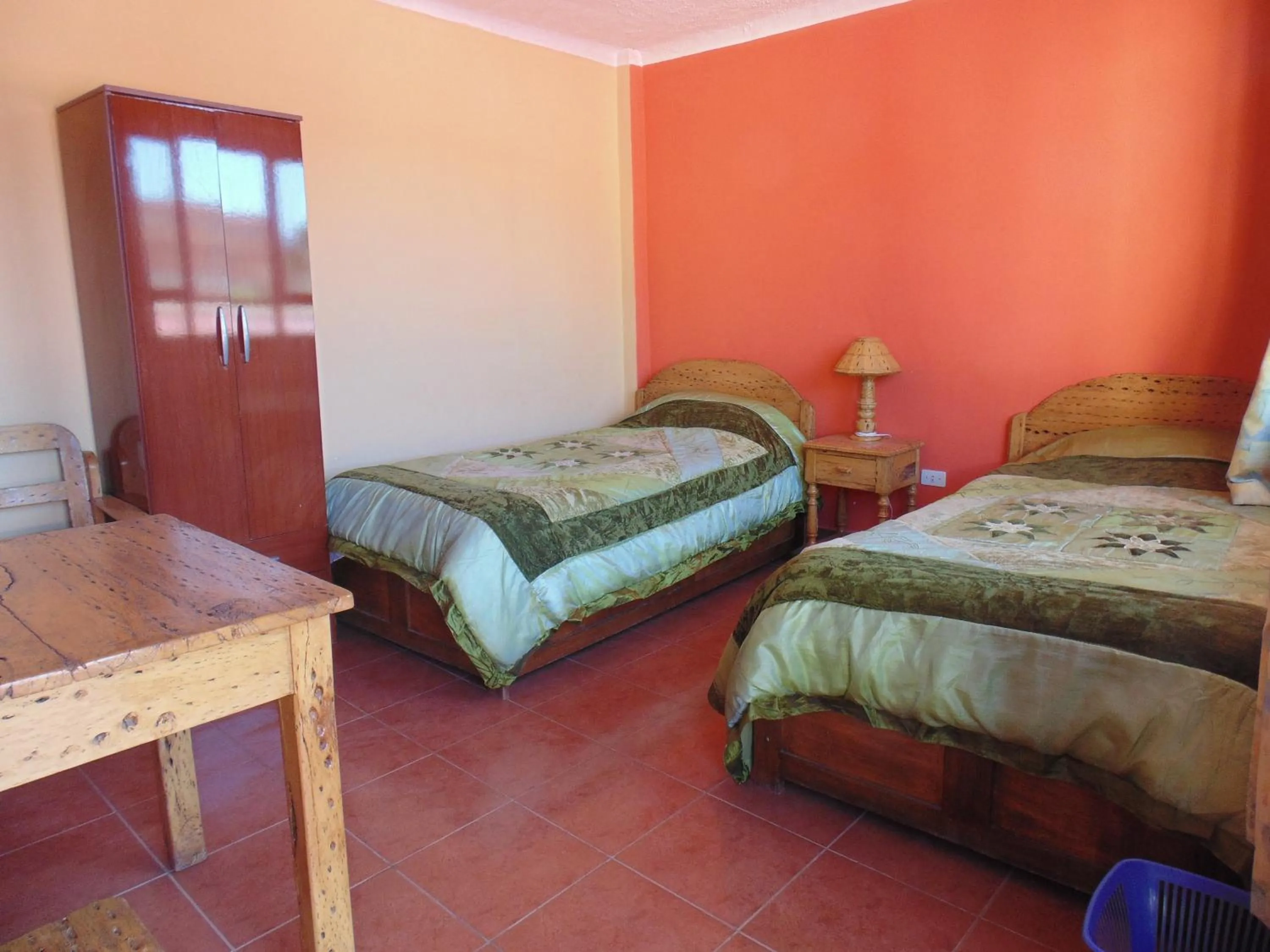 Bed in Hostal Coronel Pedro Arraya