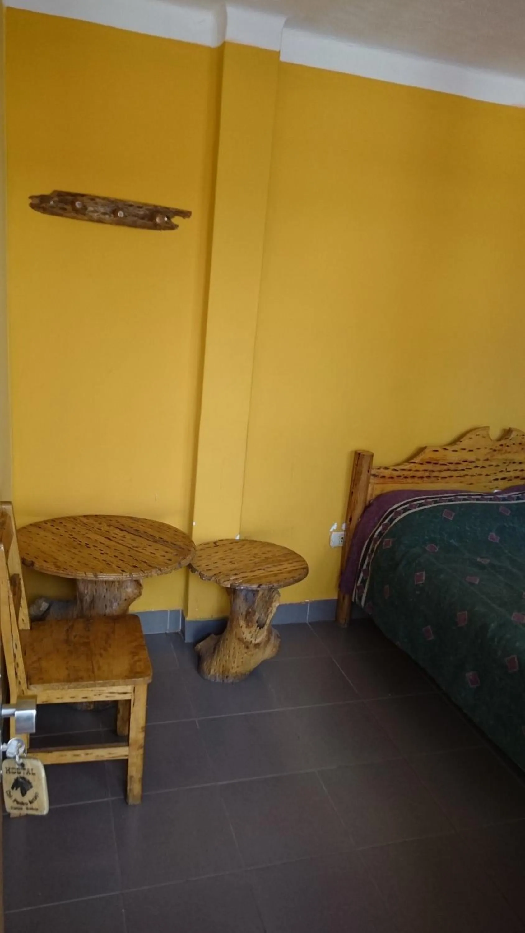 Bed in Hostal Coronel Pedro Arraya