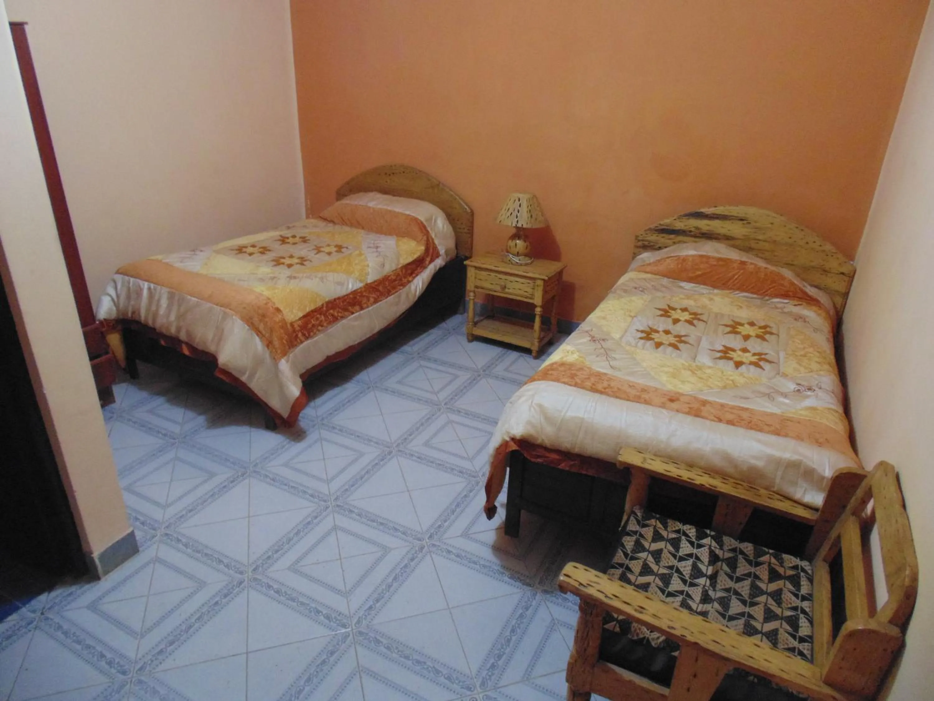 Bed in Hostal Coronel Pedro Arraya