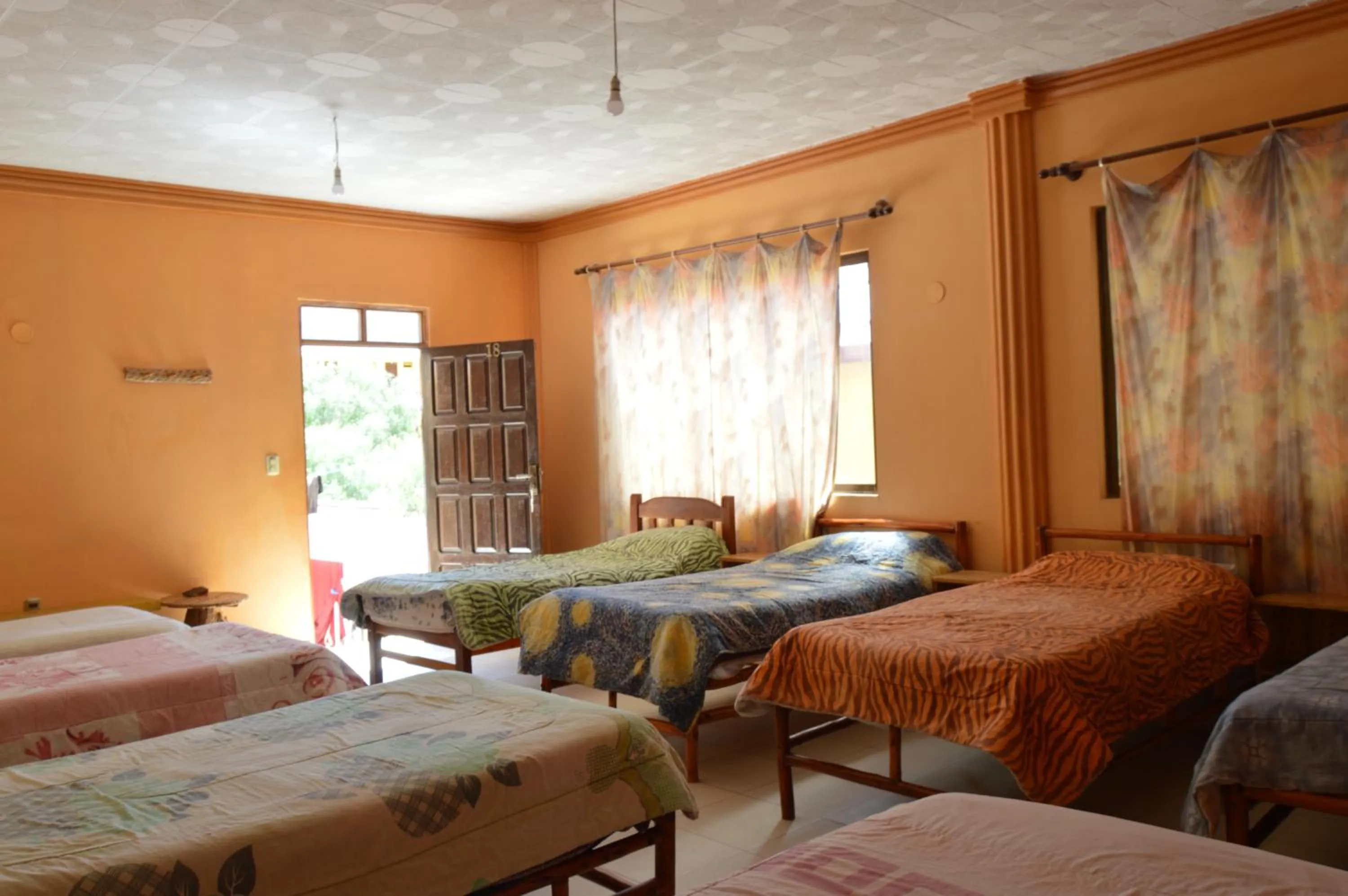 Bed in Hostal Coronel Pedro Arraya