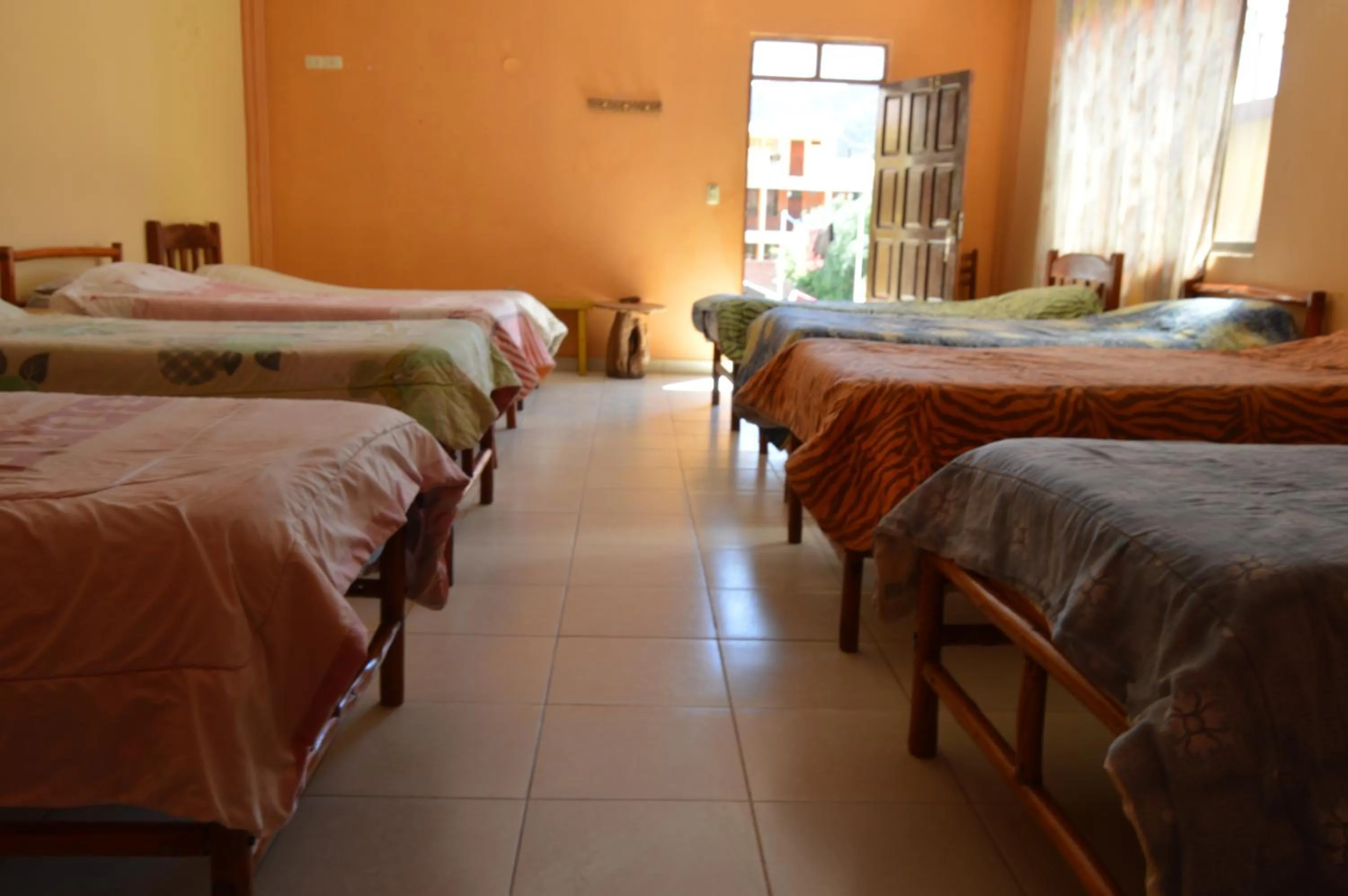 Bed in Hostal Coronel Pedro Arraya