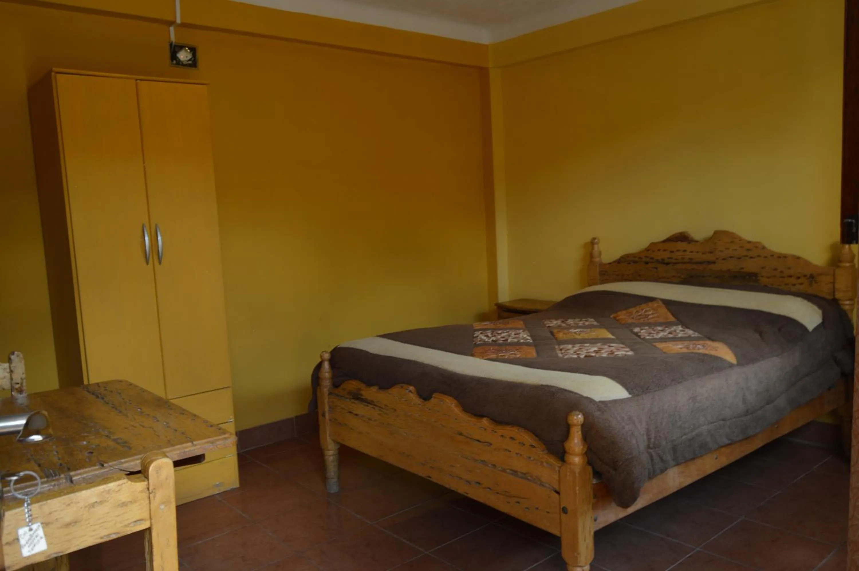 Bed in Hostal Coronel Pedro Arraya