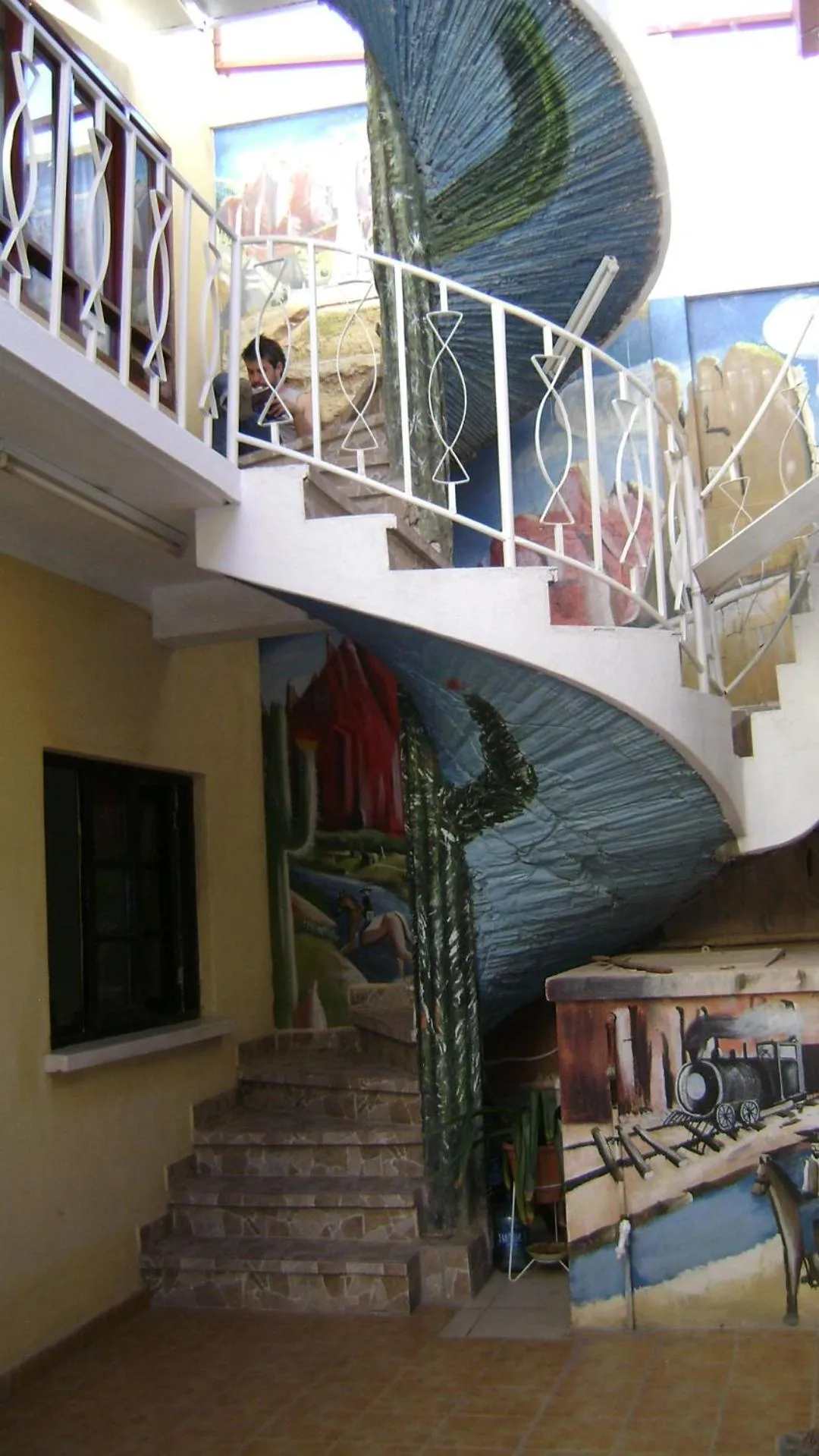 Patio in Hostal Coronel Pedro Arraya