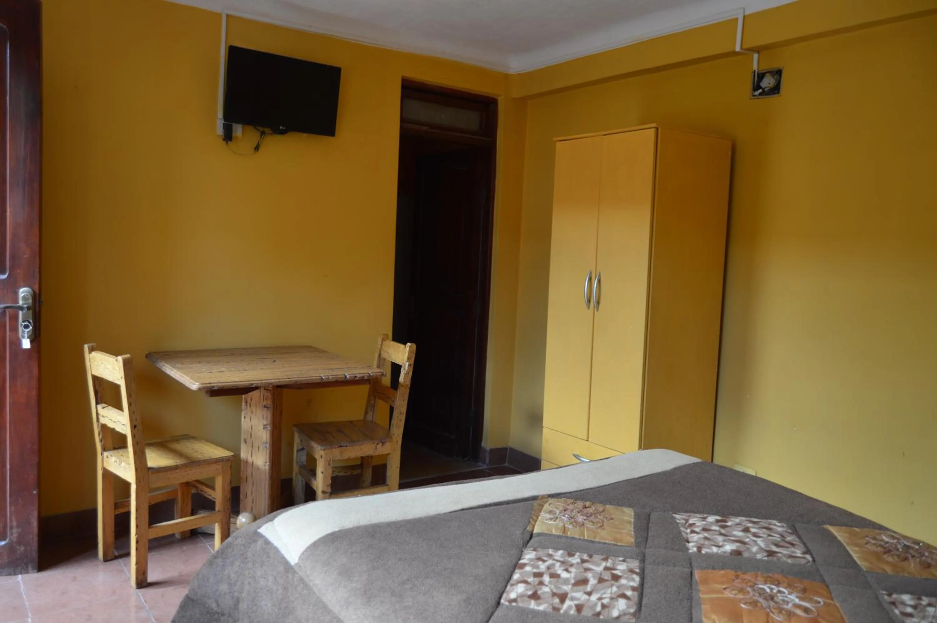 Bed in Hostal Coronel Pedro Arraya