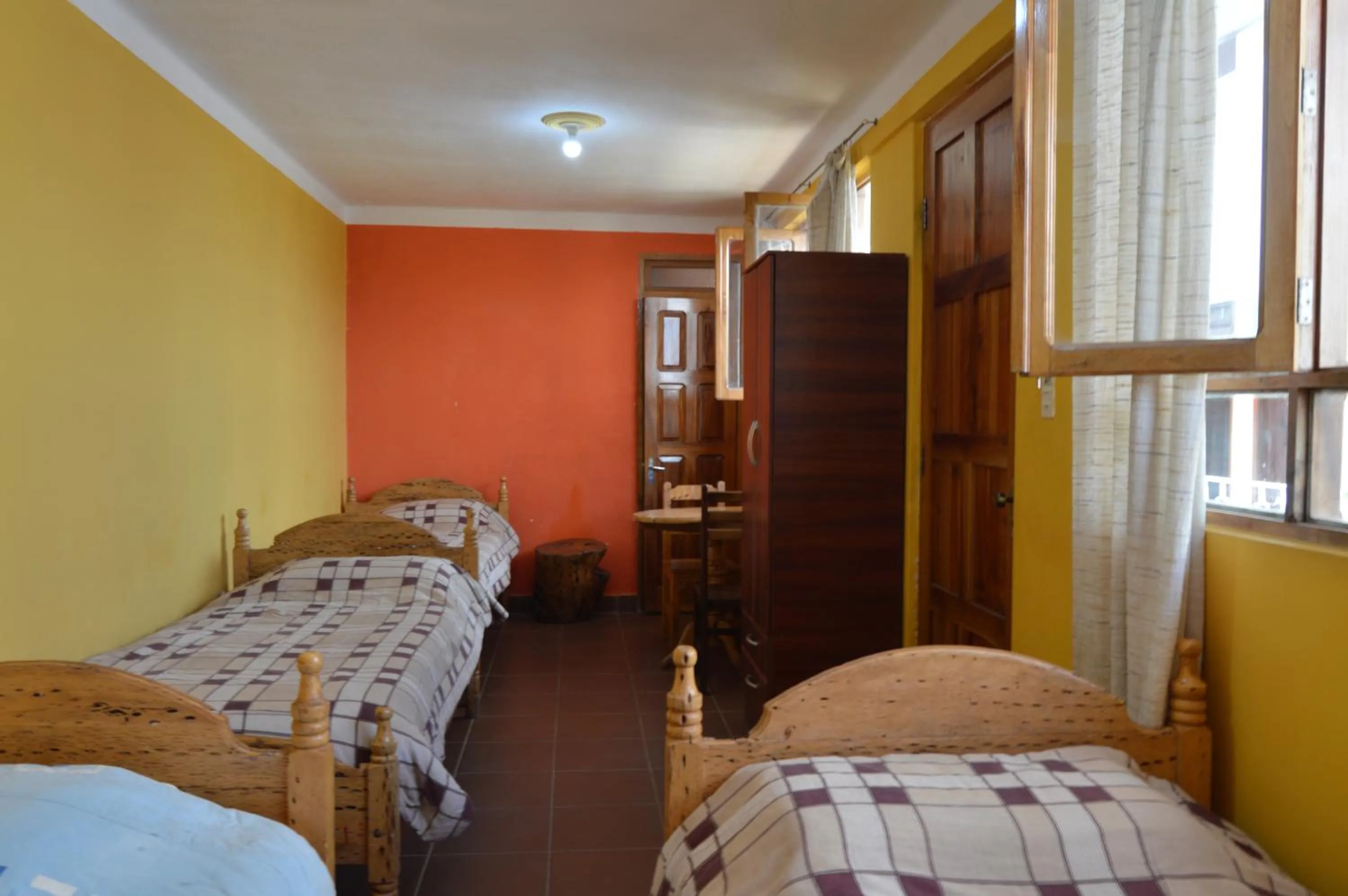 Bed in Hostal Coronel Pedro Arraya