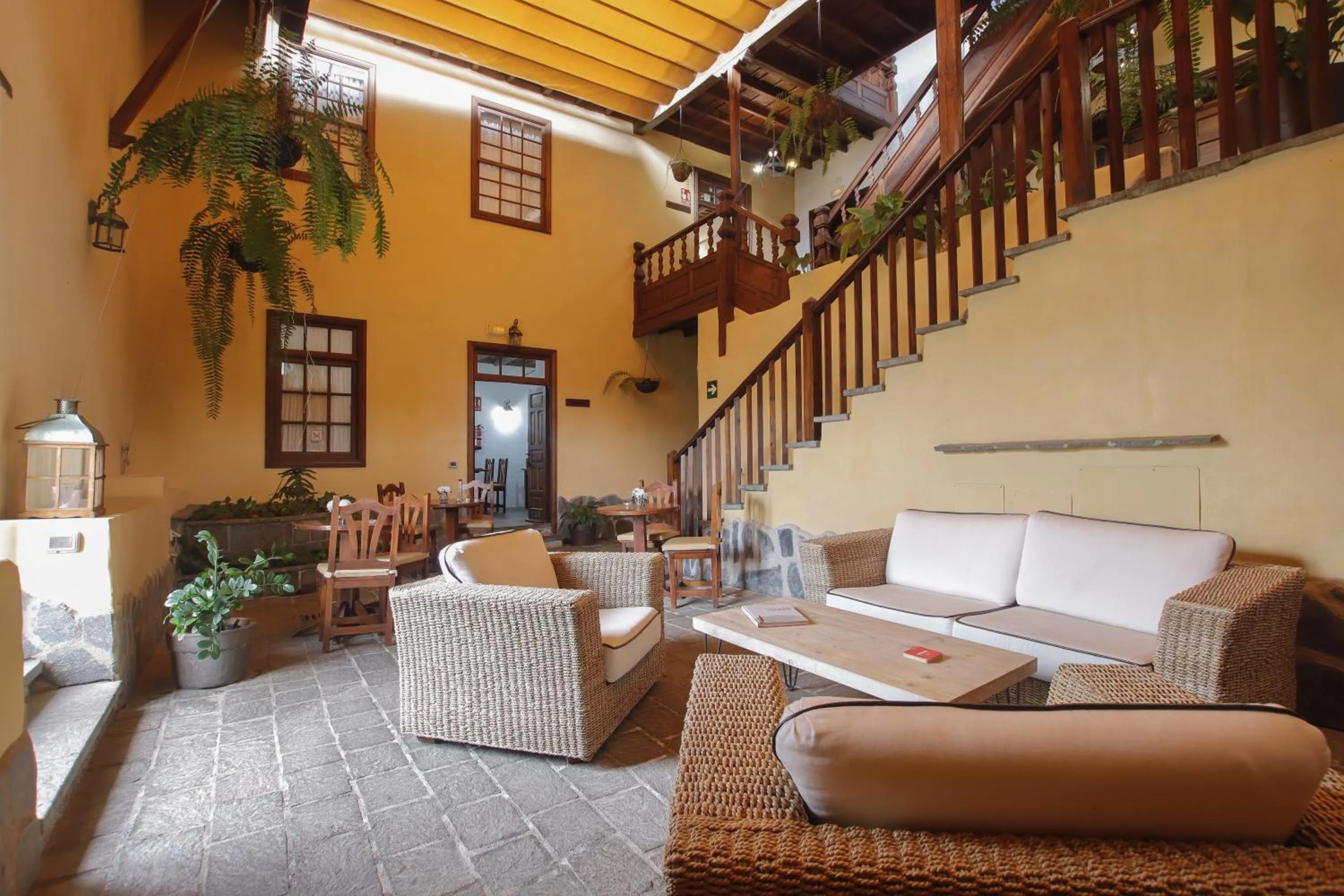 Living room in Hotel Rural Bentor