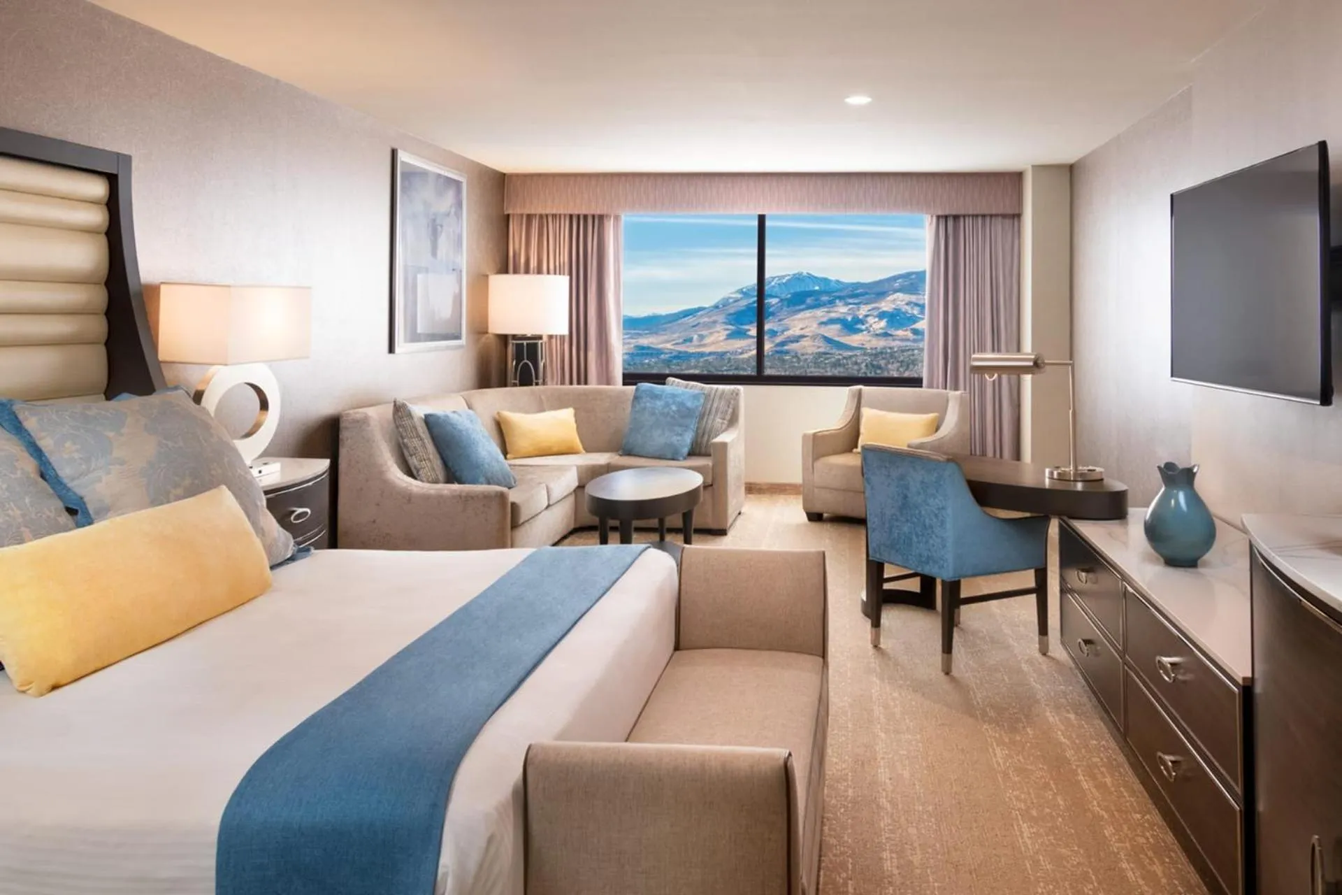 Bed in Grand Sierra Resort and Casino