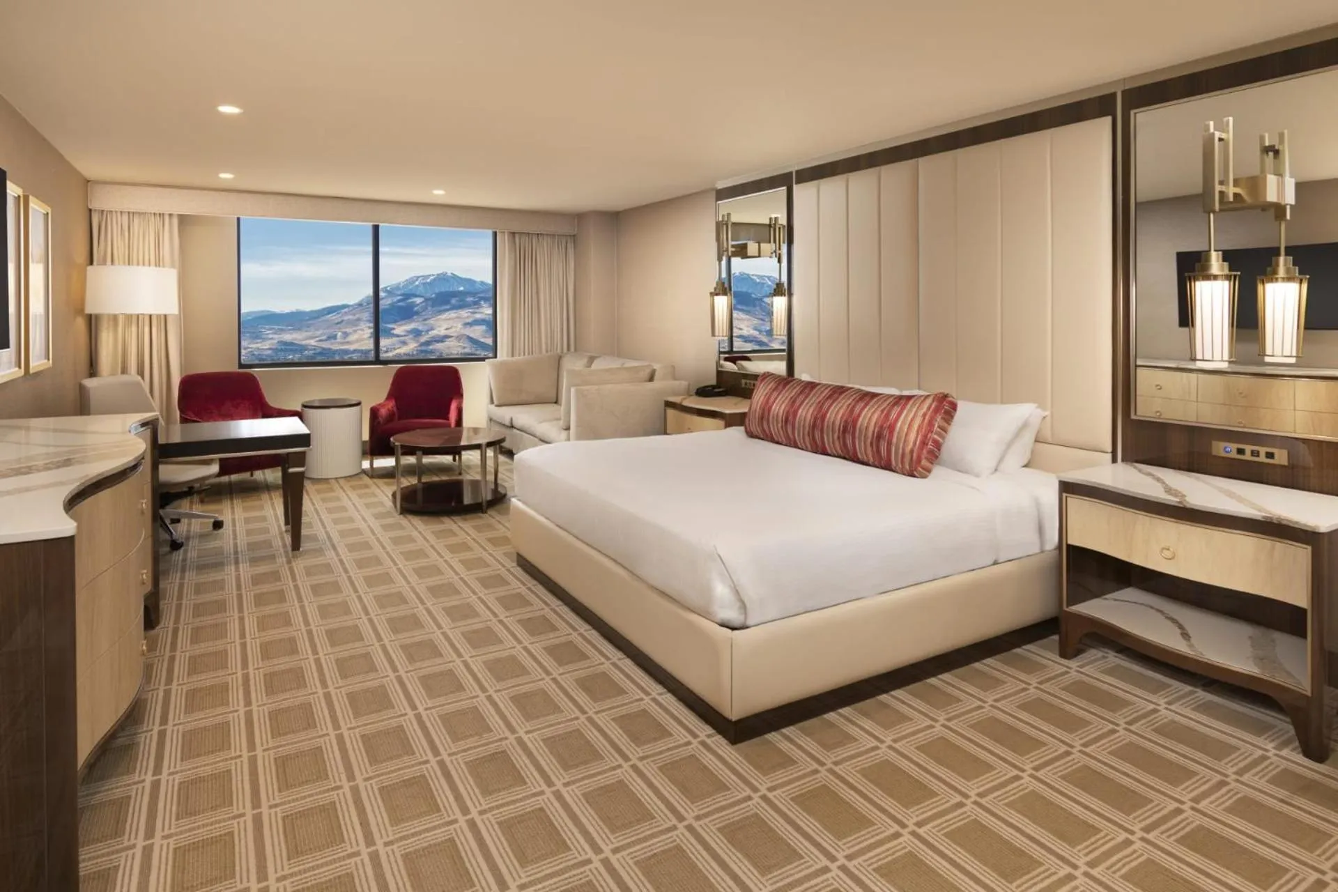 Bed in Grand Sierra Resort and Casino