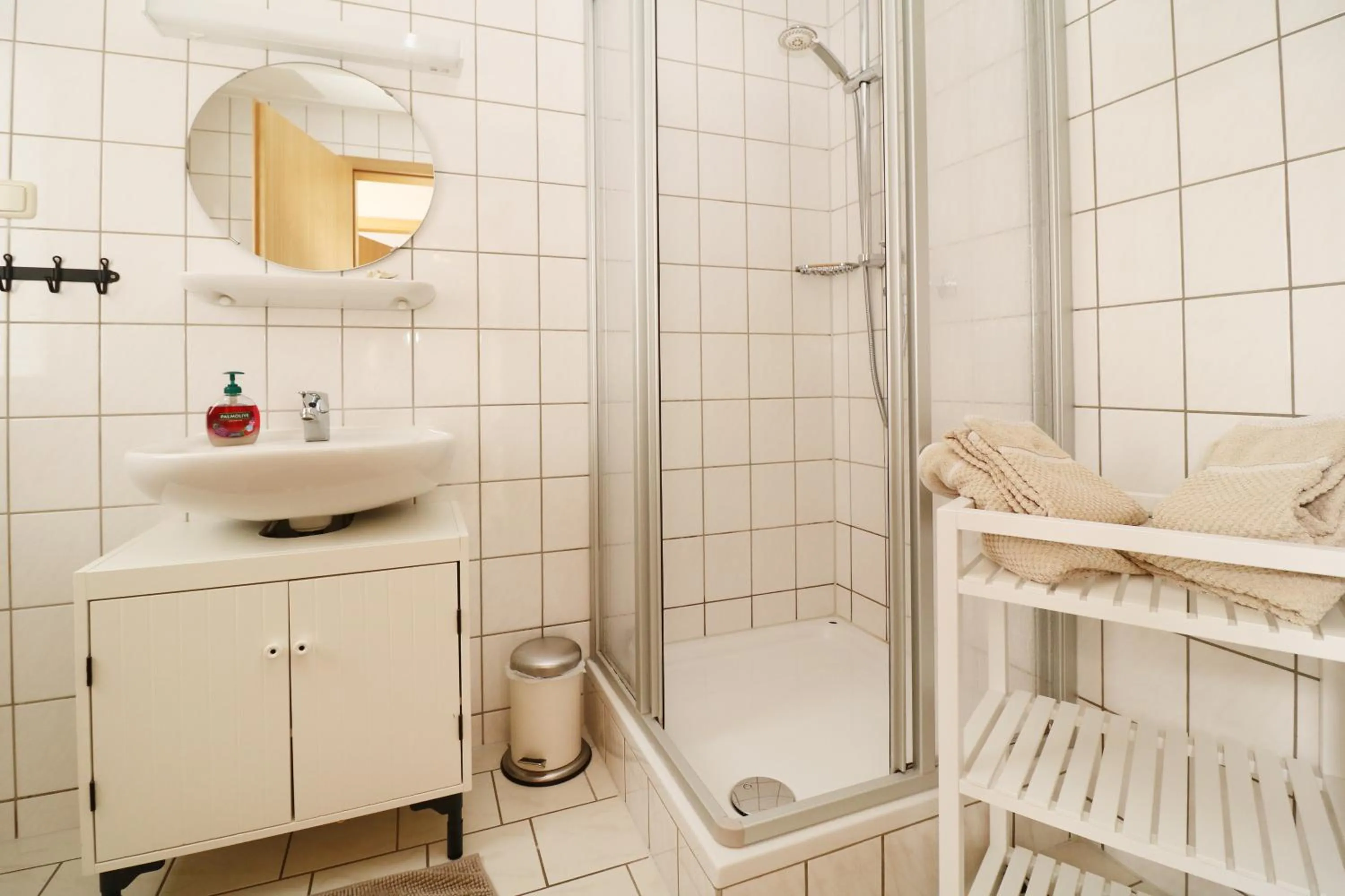 Shower in Strandkojen