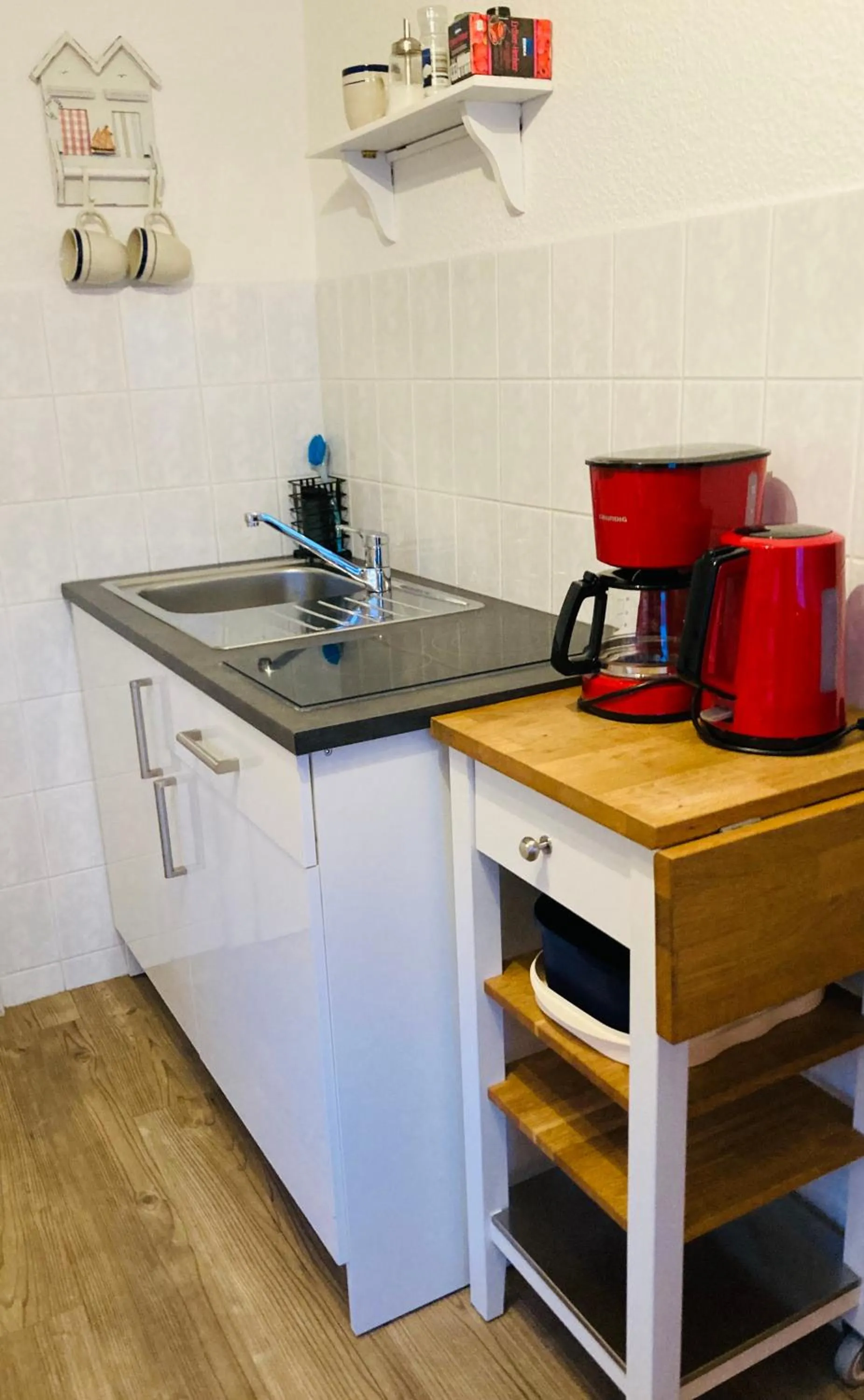 Kitchen or kitchenette in Strandkojen