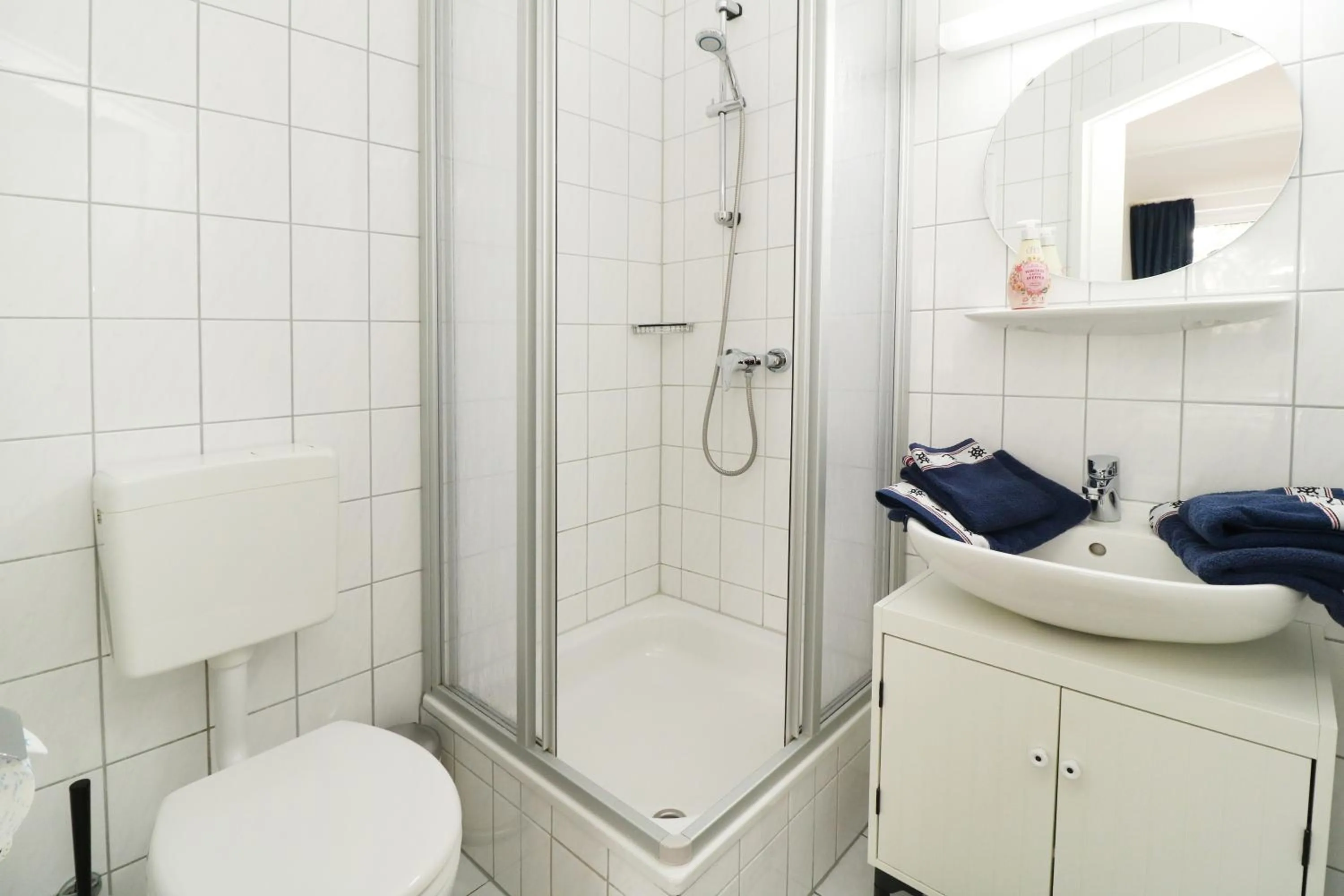 Shower in Strandkojen