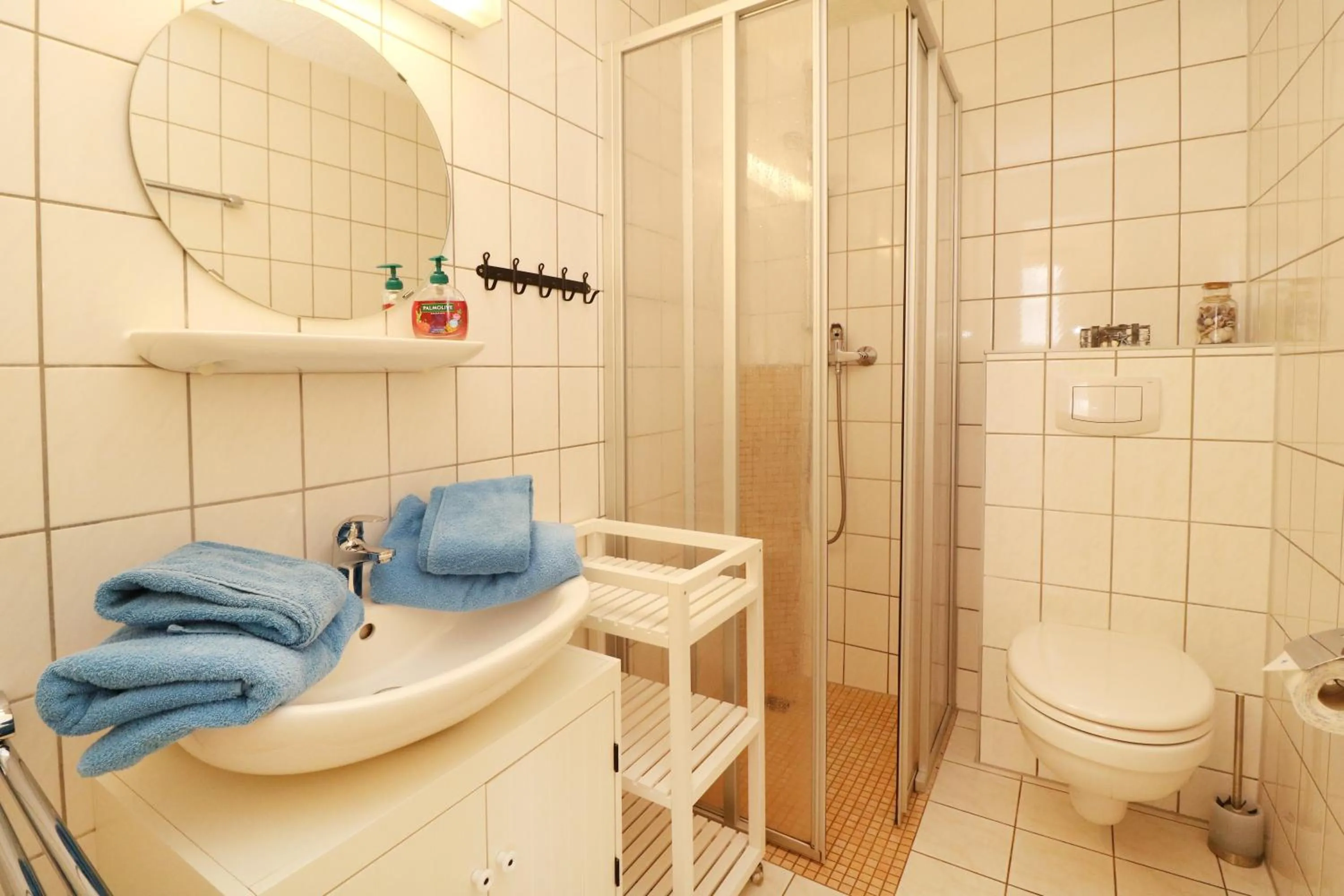 Shower in Strandkojen