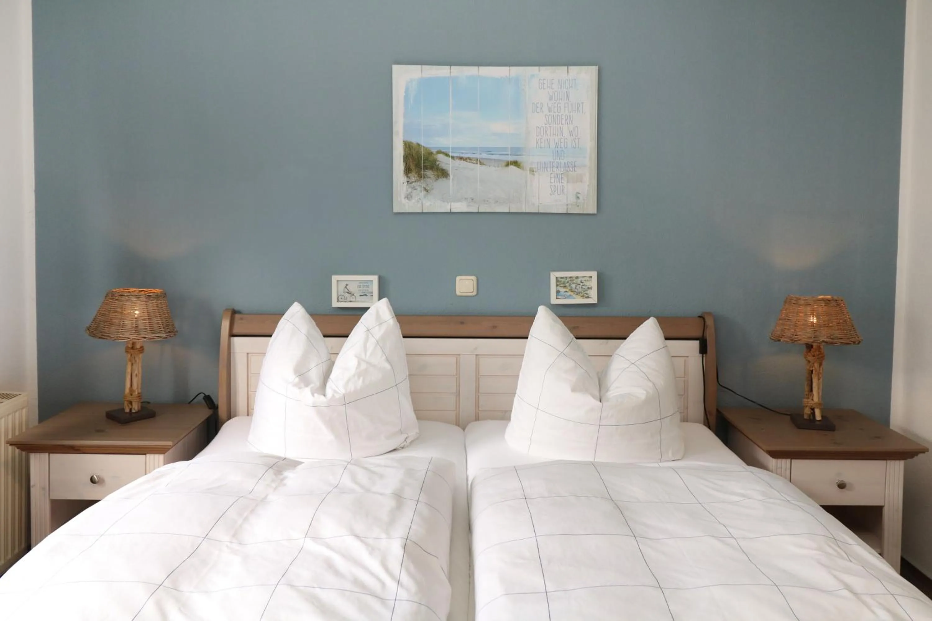 Bed in Strandkojen