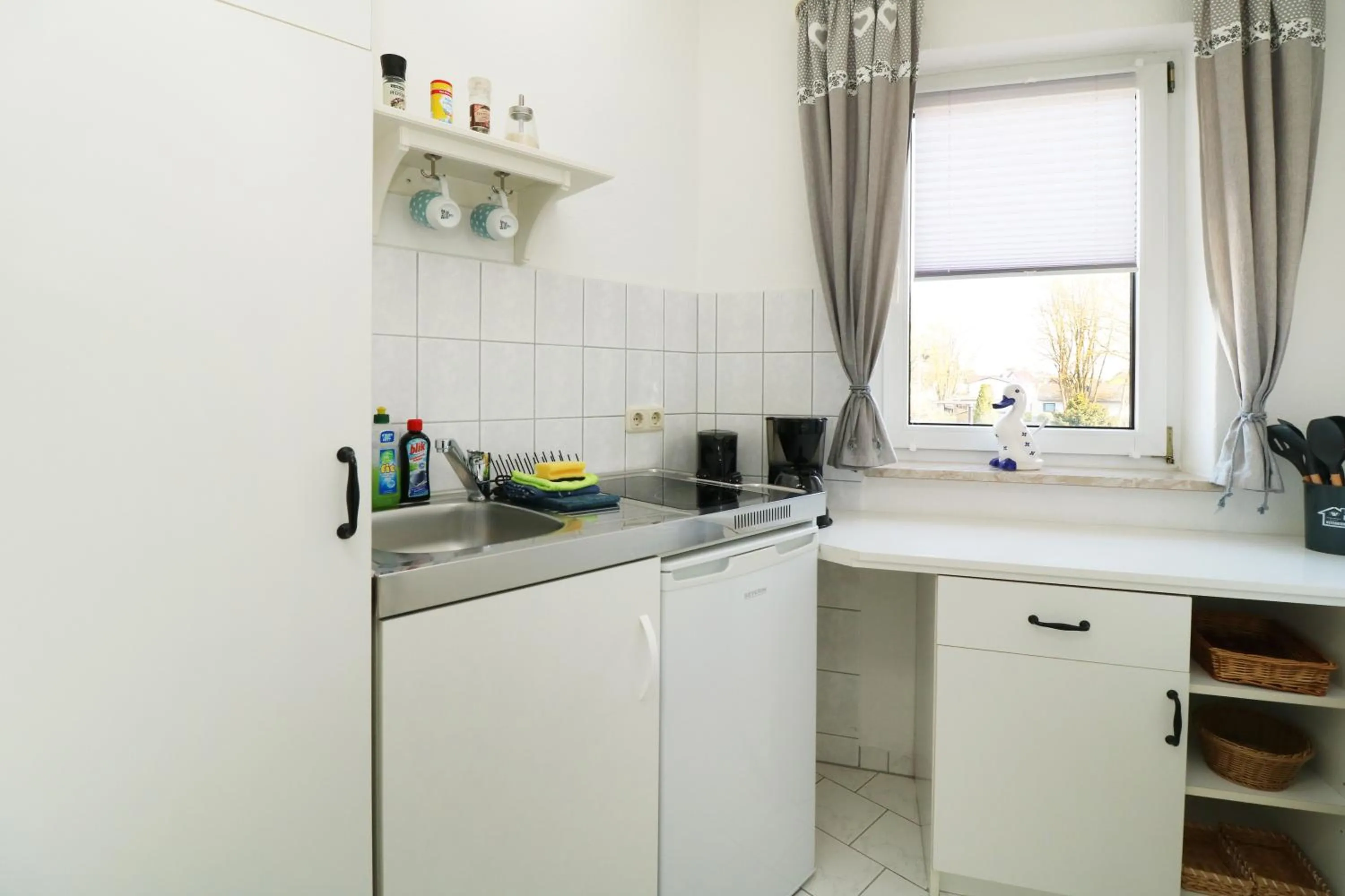 Kitchen or kitchenette in Strandkojen