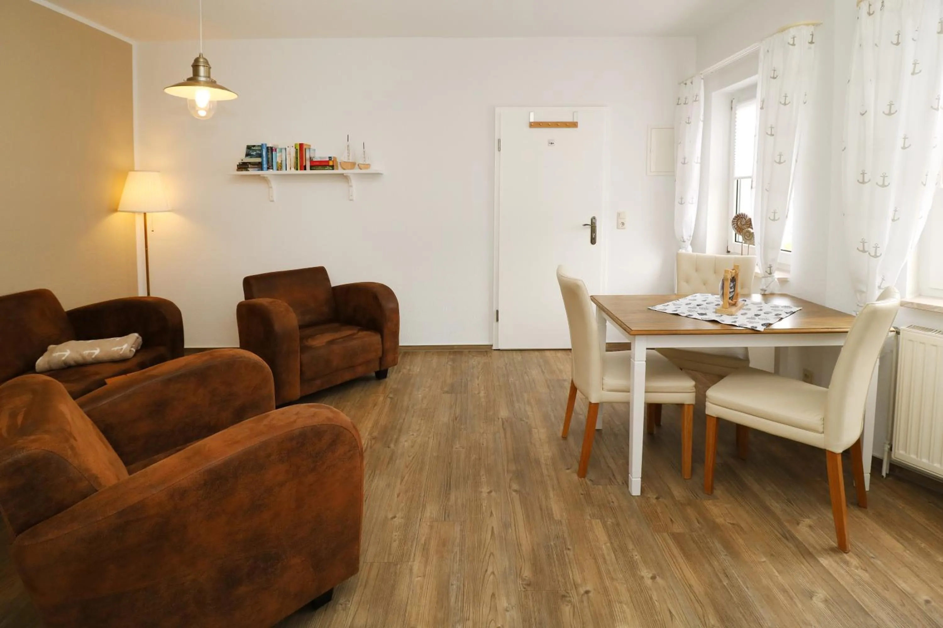 Living room in Strandkojen