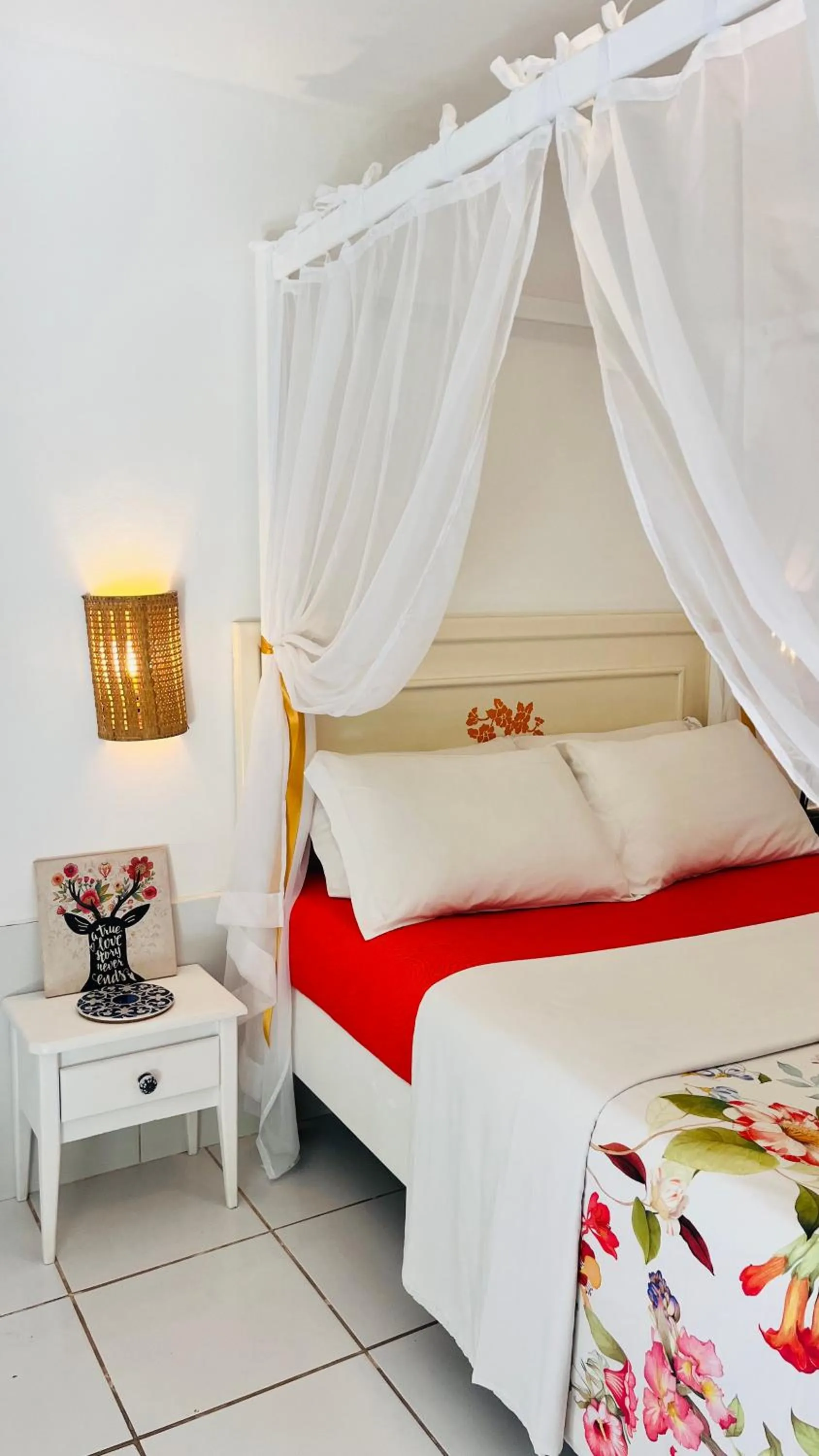 Bed in Villa Baobá Pousada & Spa