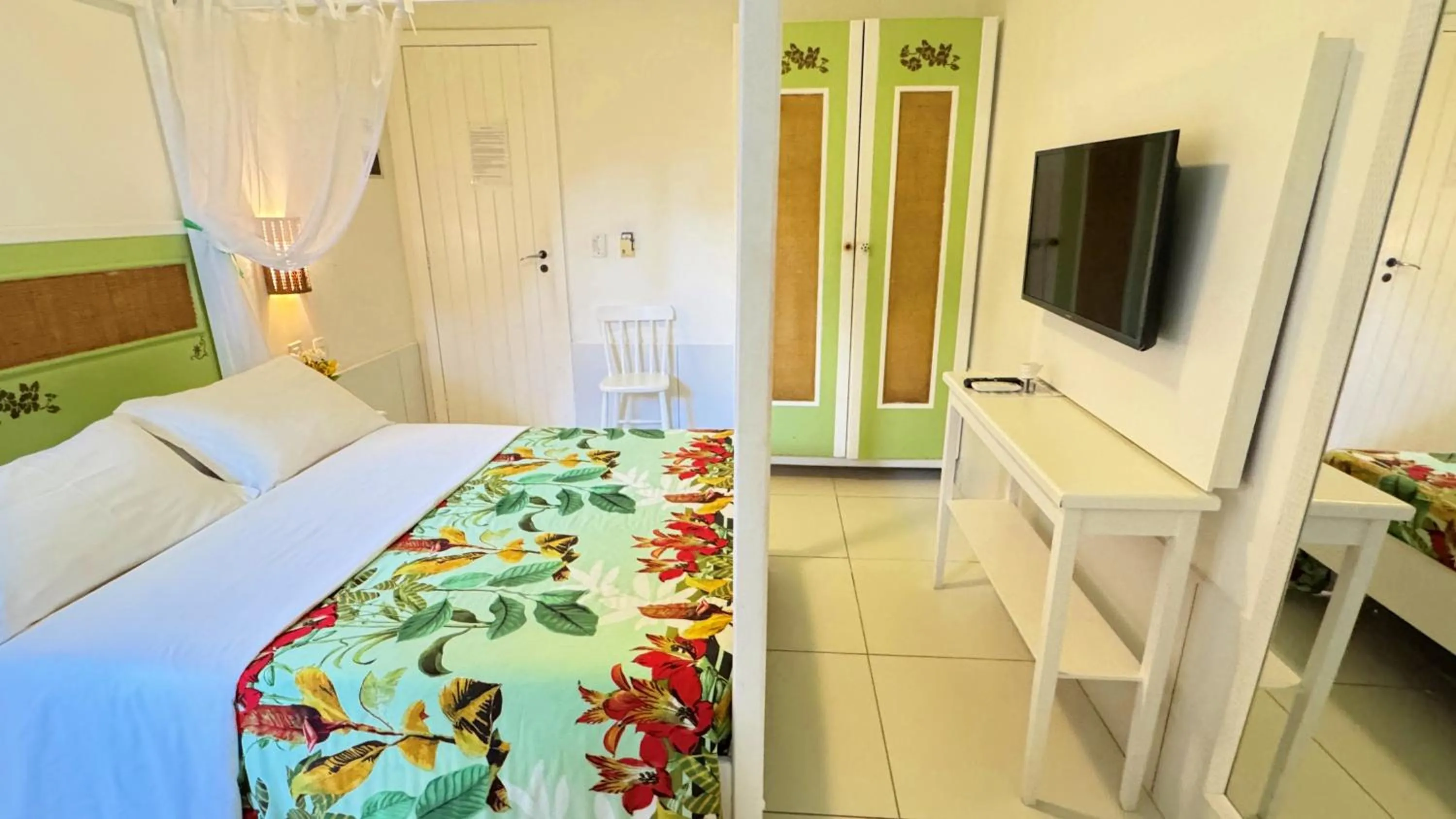 Bed in Villa Baobá Pousada & Spa