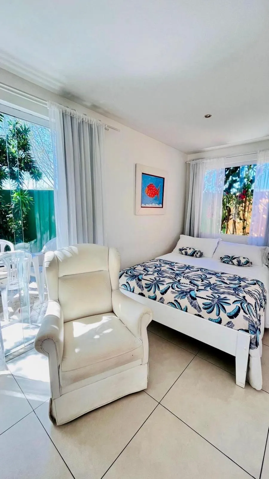 Bed in Villa Baobá Pousada & Spa