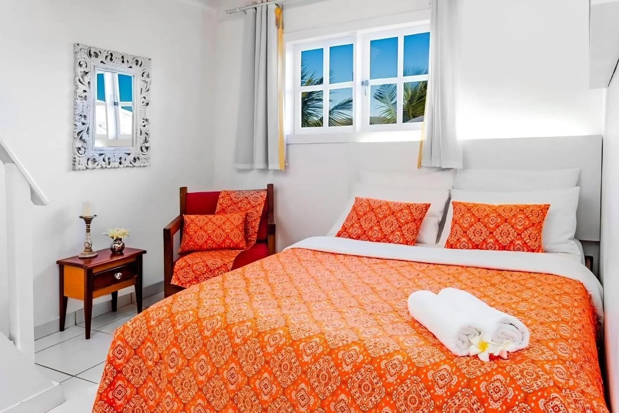 Bed in Villa Baobá Pousada & Spa