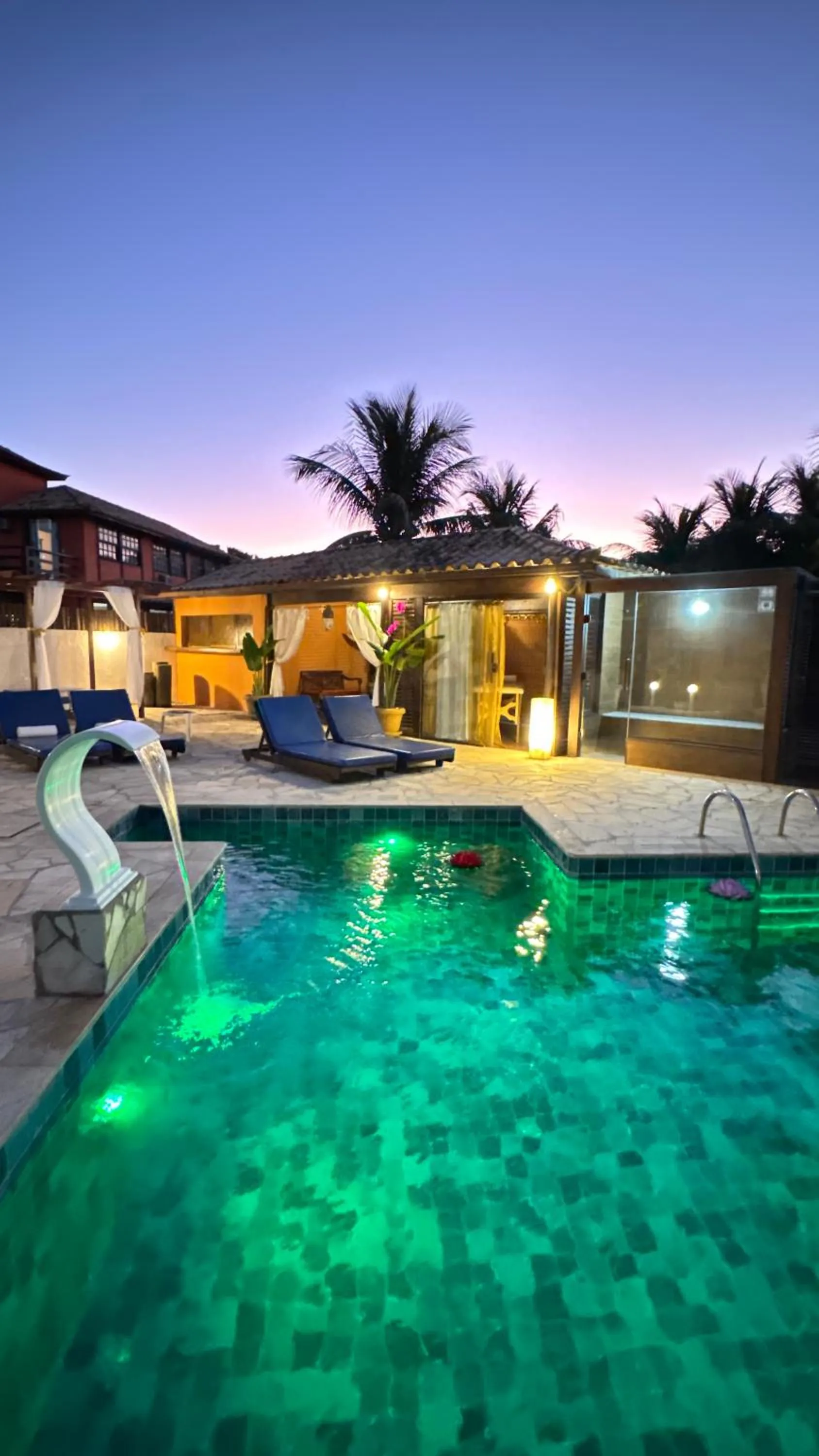 Swimming pool in Villa Baobá Pousada & Spa