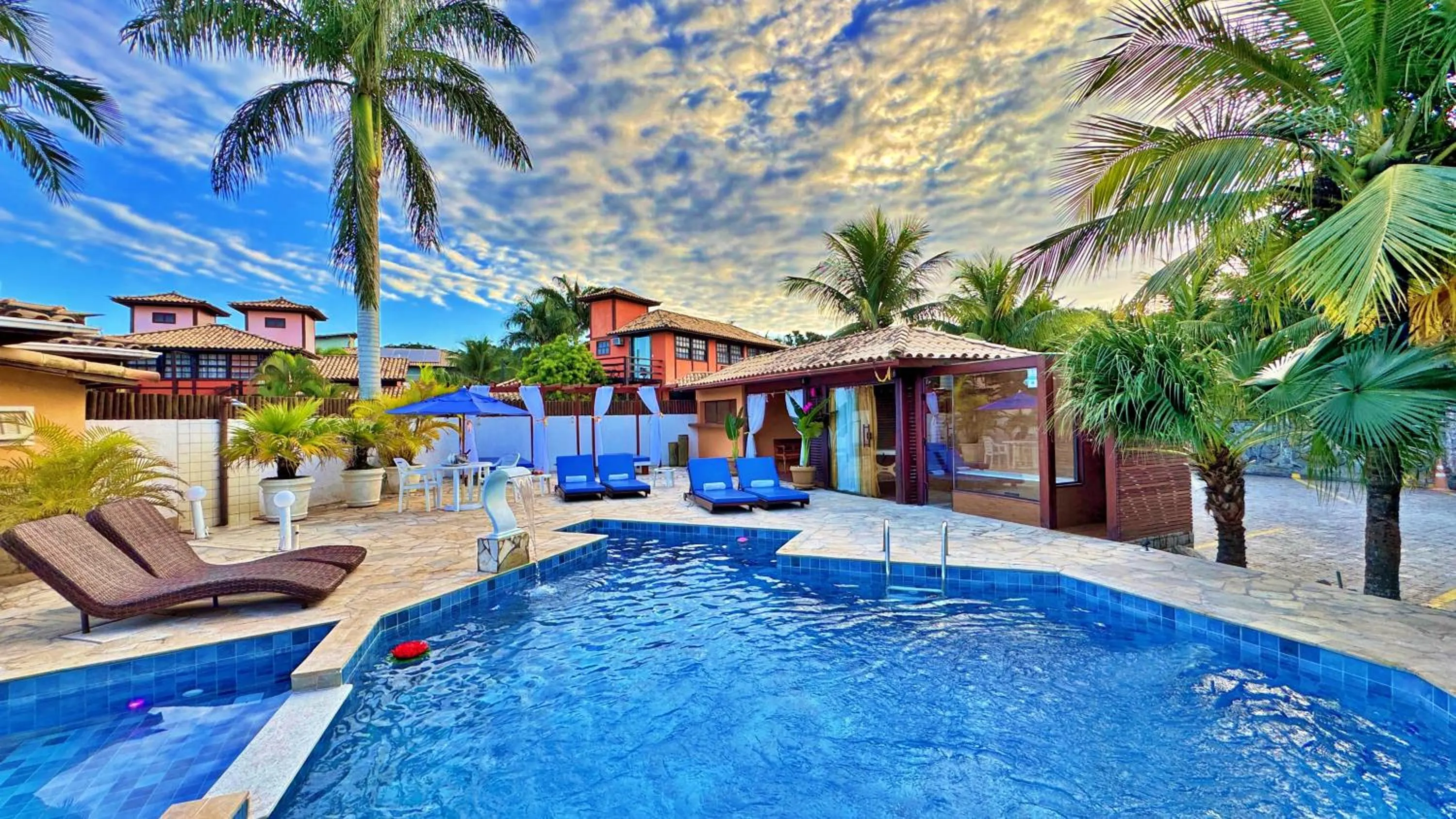 Swimming pool in Villa Baobá Pousada & Spa